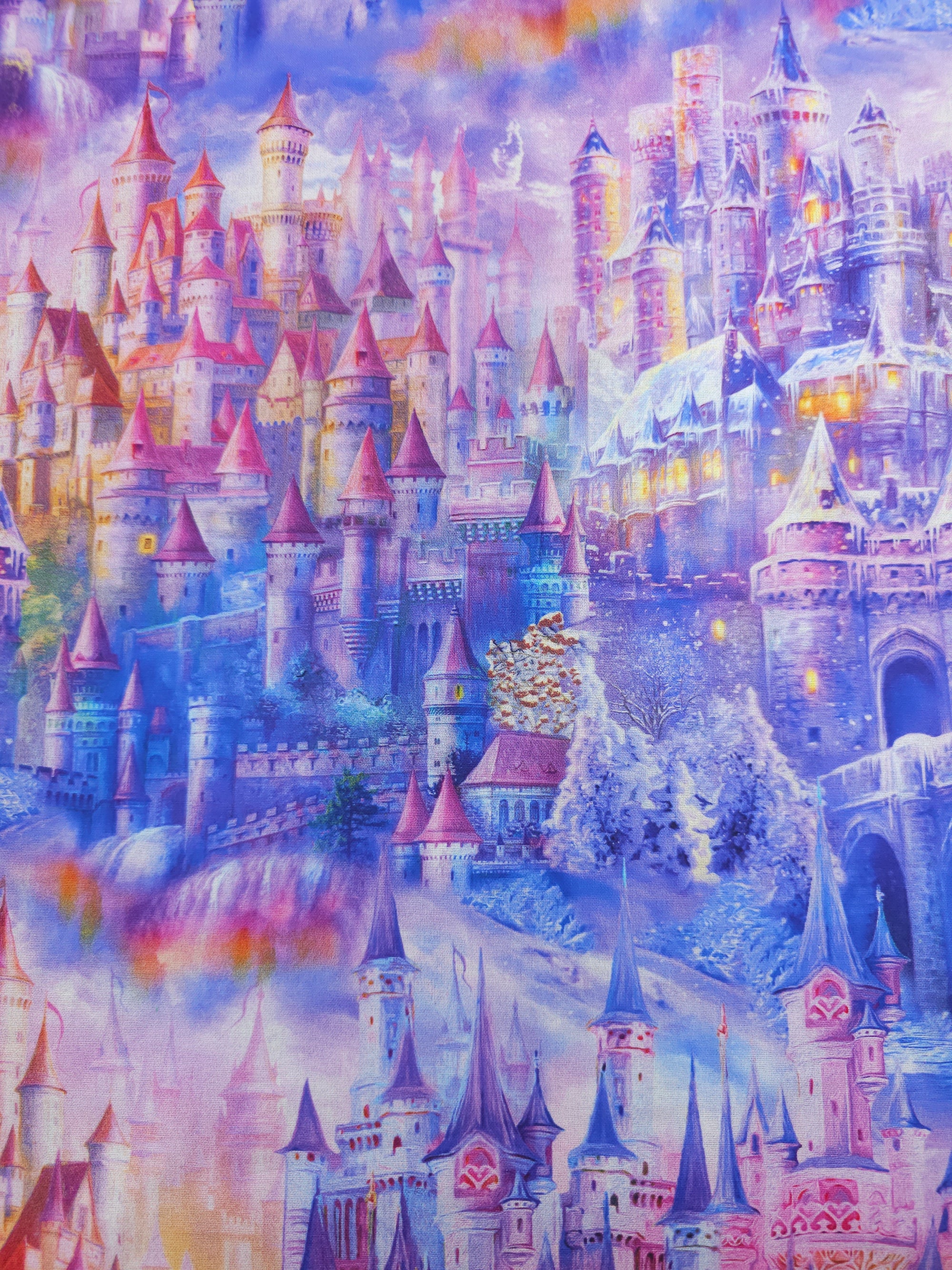 Magical Ice Kingdom 100% Cotton