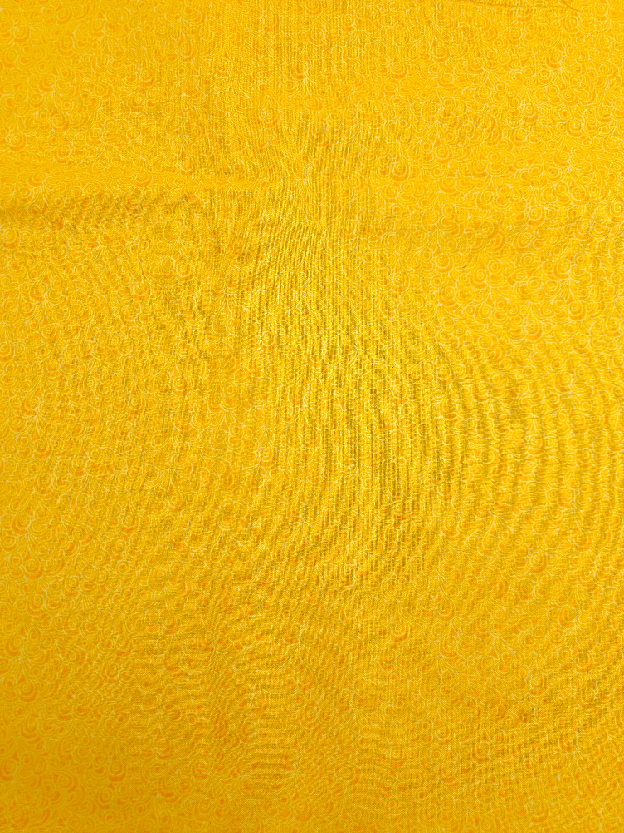 Sunshine Swirl Cotton - 1.3m Piece