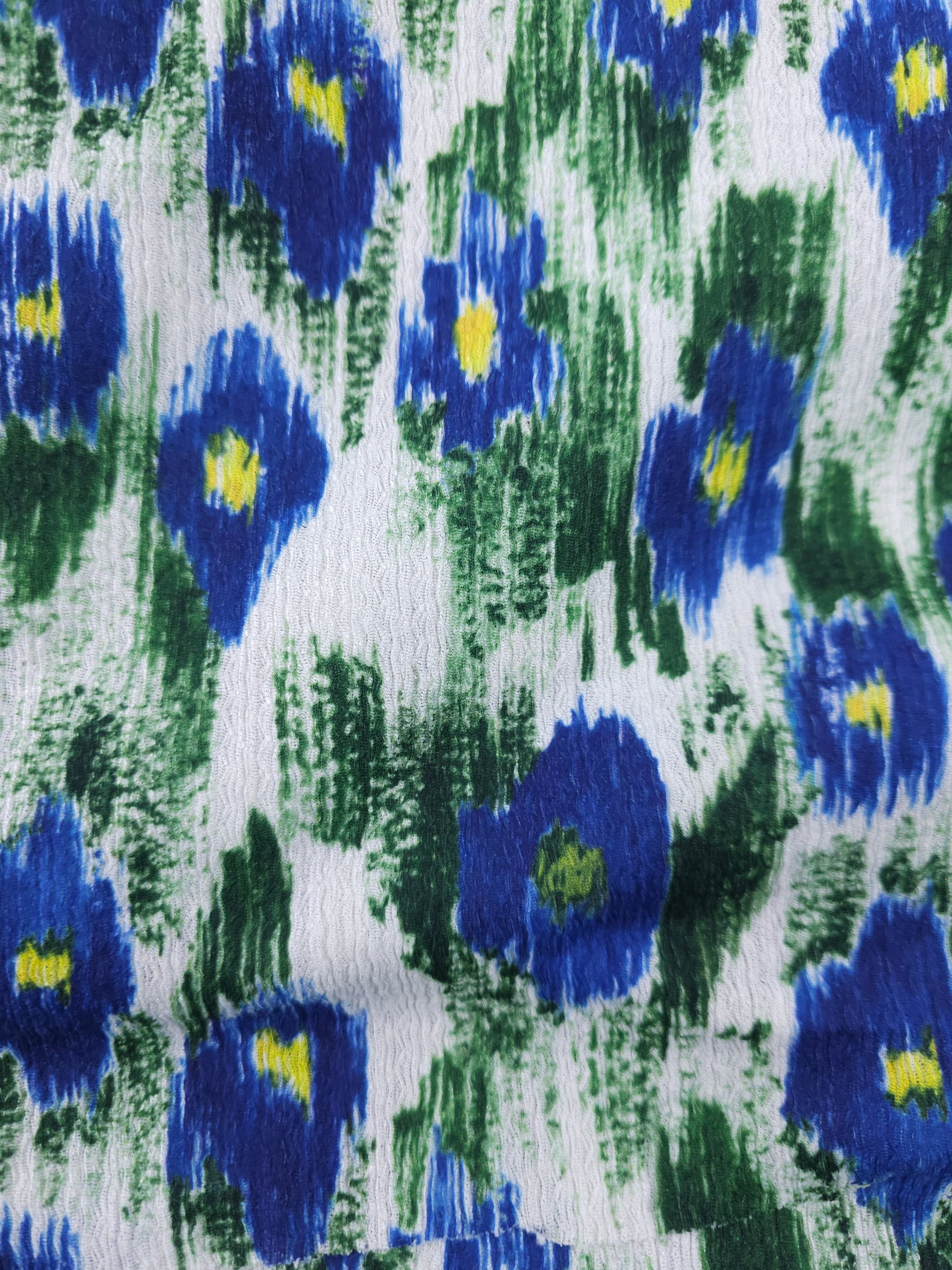 Impressionist Bloom Medium Weight Crinkle Poly - 3.2m Piece