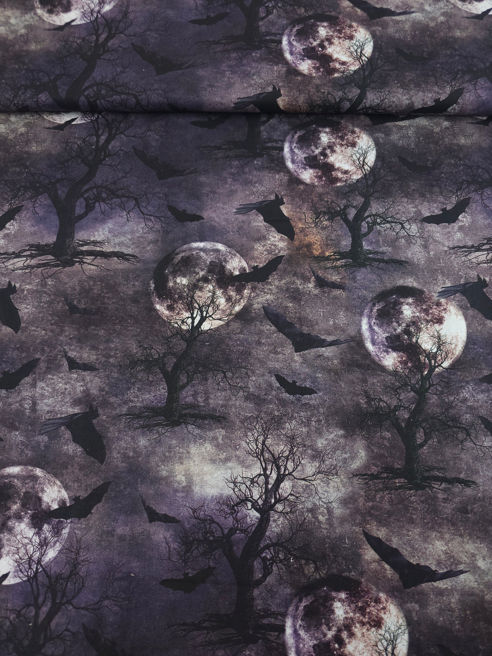 Misty Bat Moon 100% Cotton - Joann