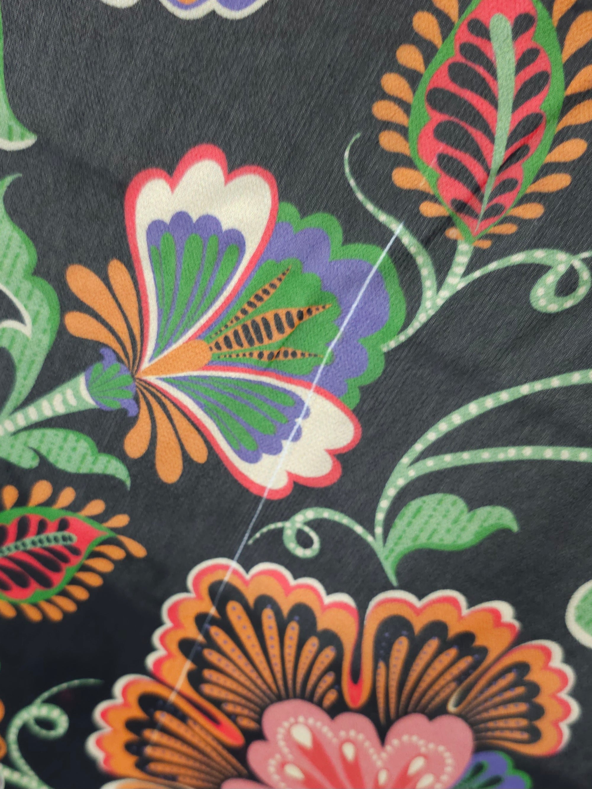 Floral Fiesta Viscose Crepe *DEFECT*