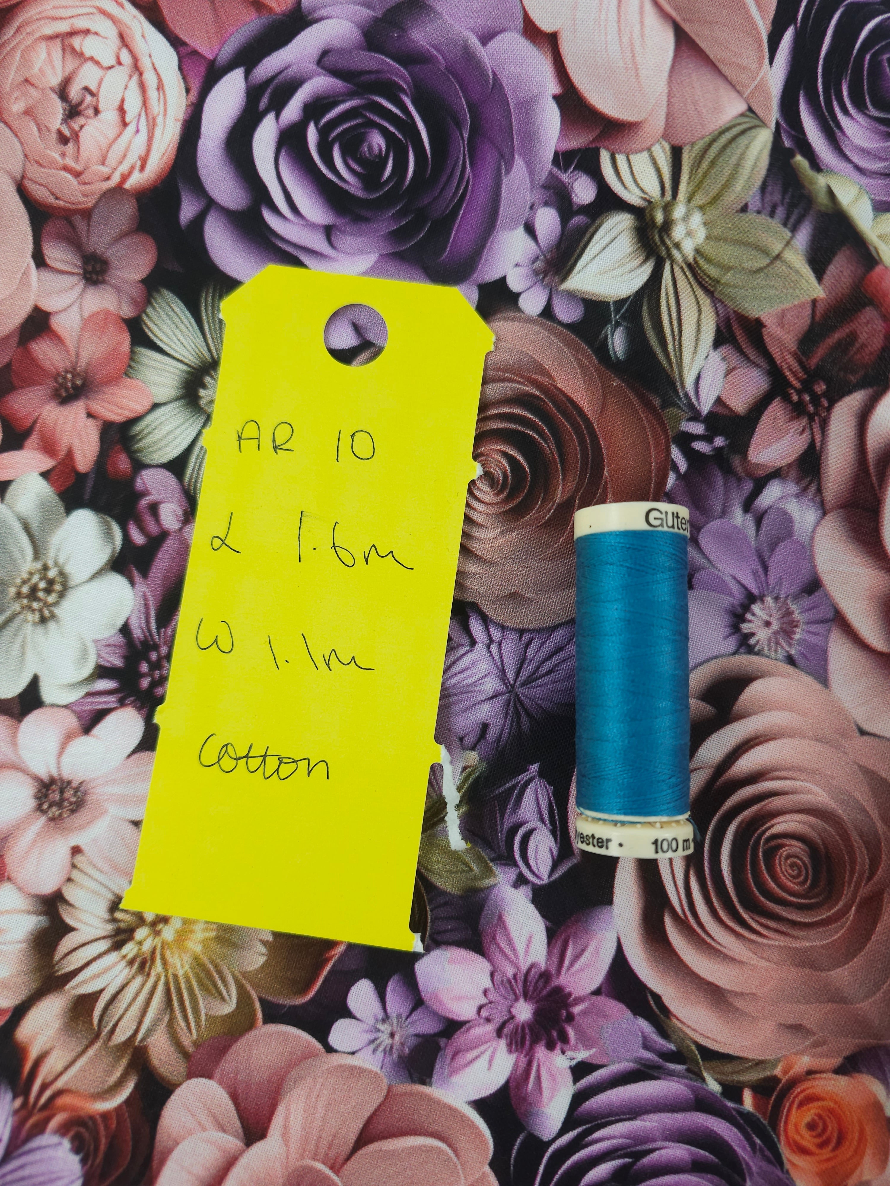 Spring flower Cotton- 1.6m piece