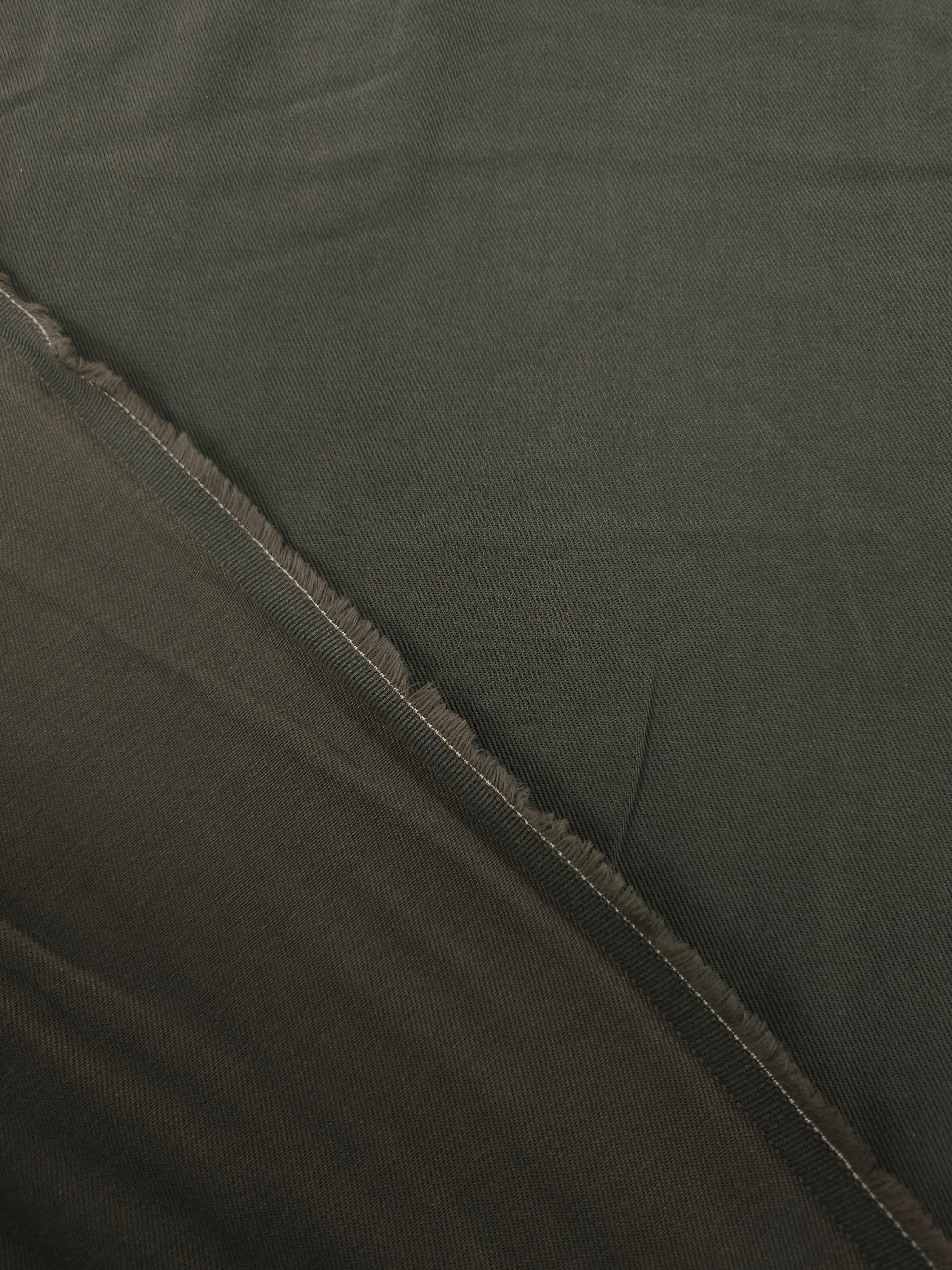 Muted Khaki Medium/Heavy Tencel Twill