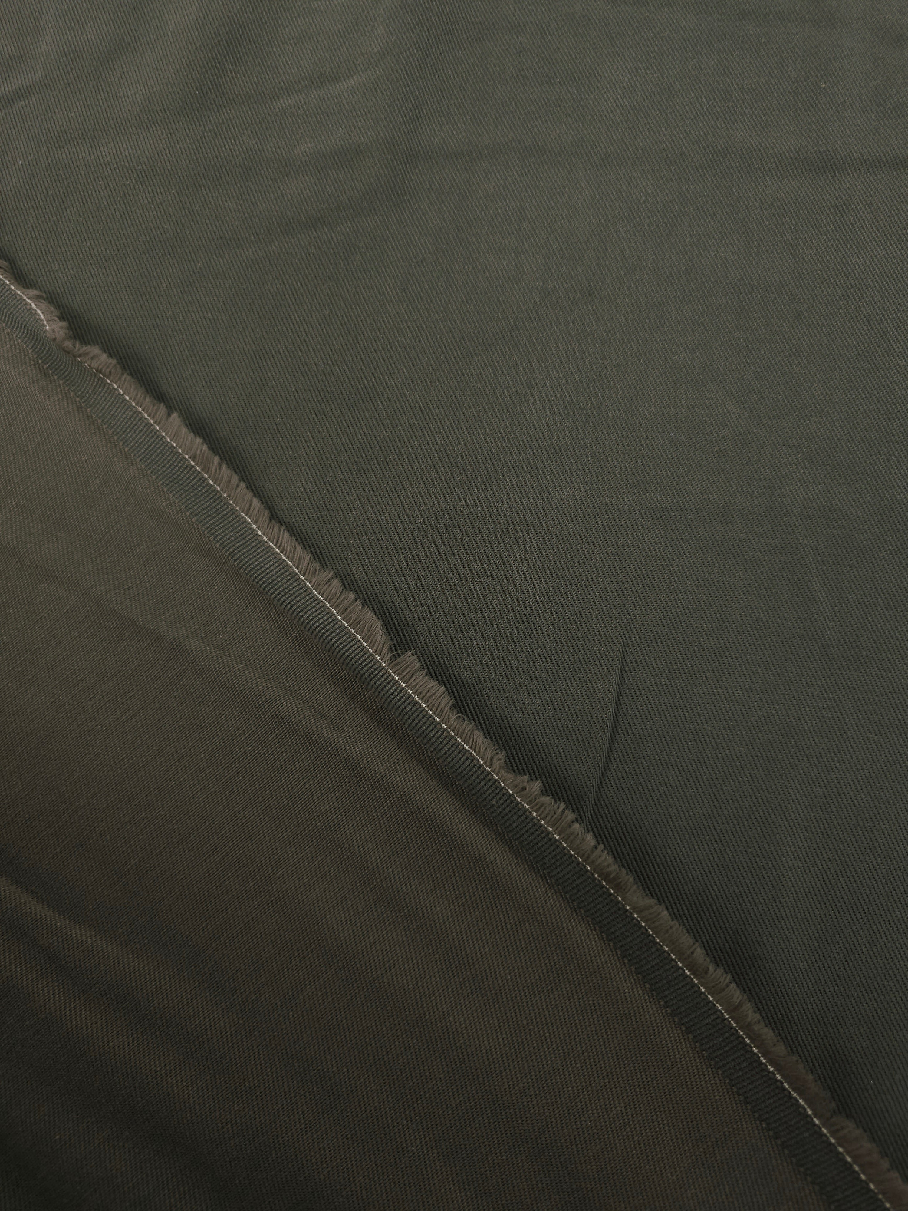 Muted Khaki Medium/Heavy Tencel Twill
