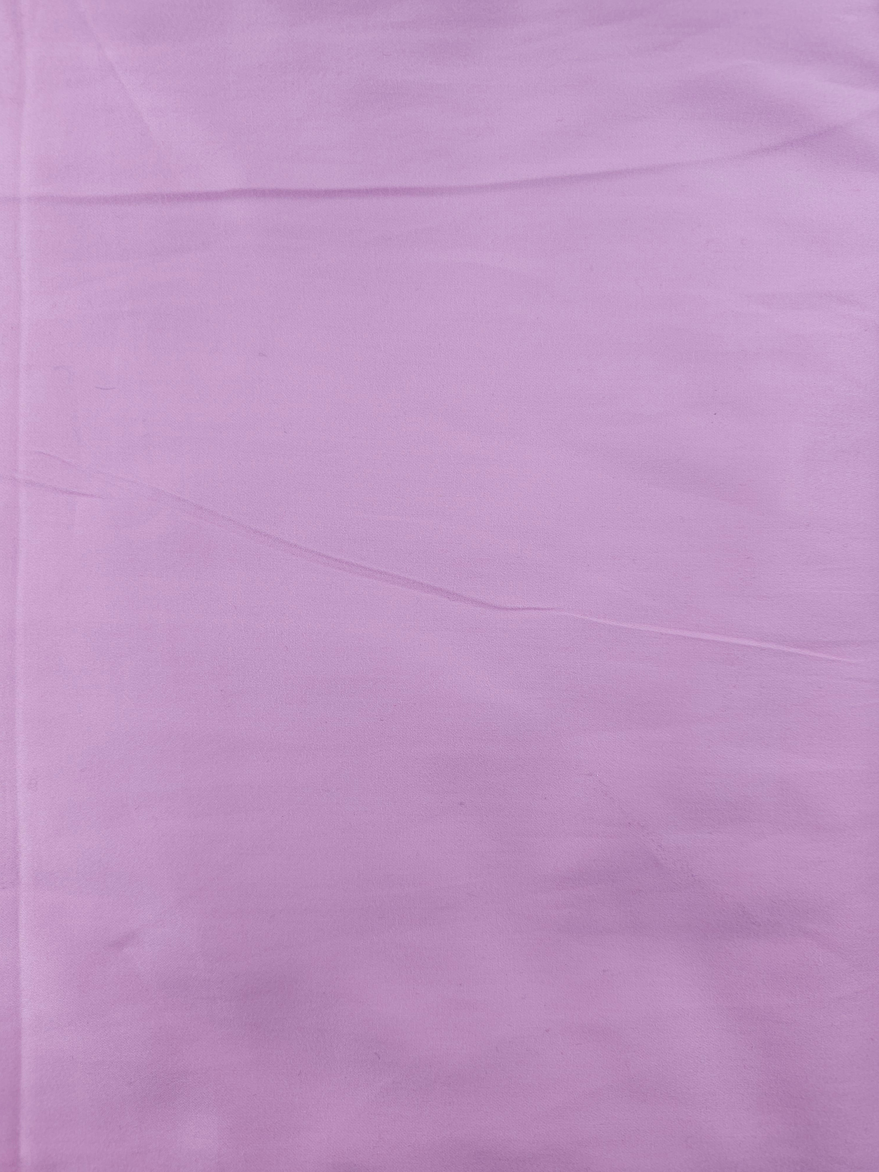 Bright mauve Cotton sateen- 2m piece