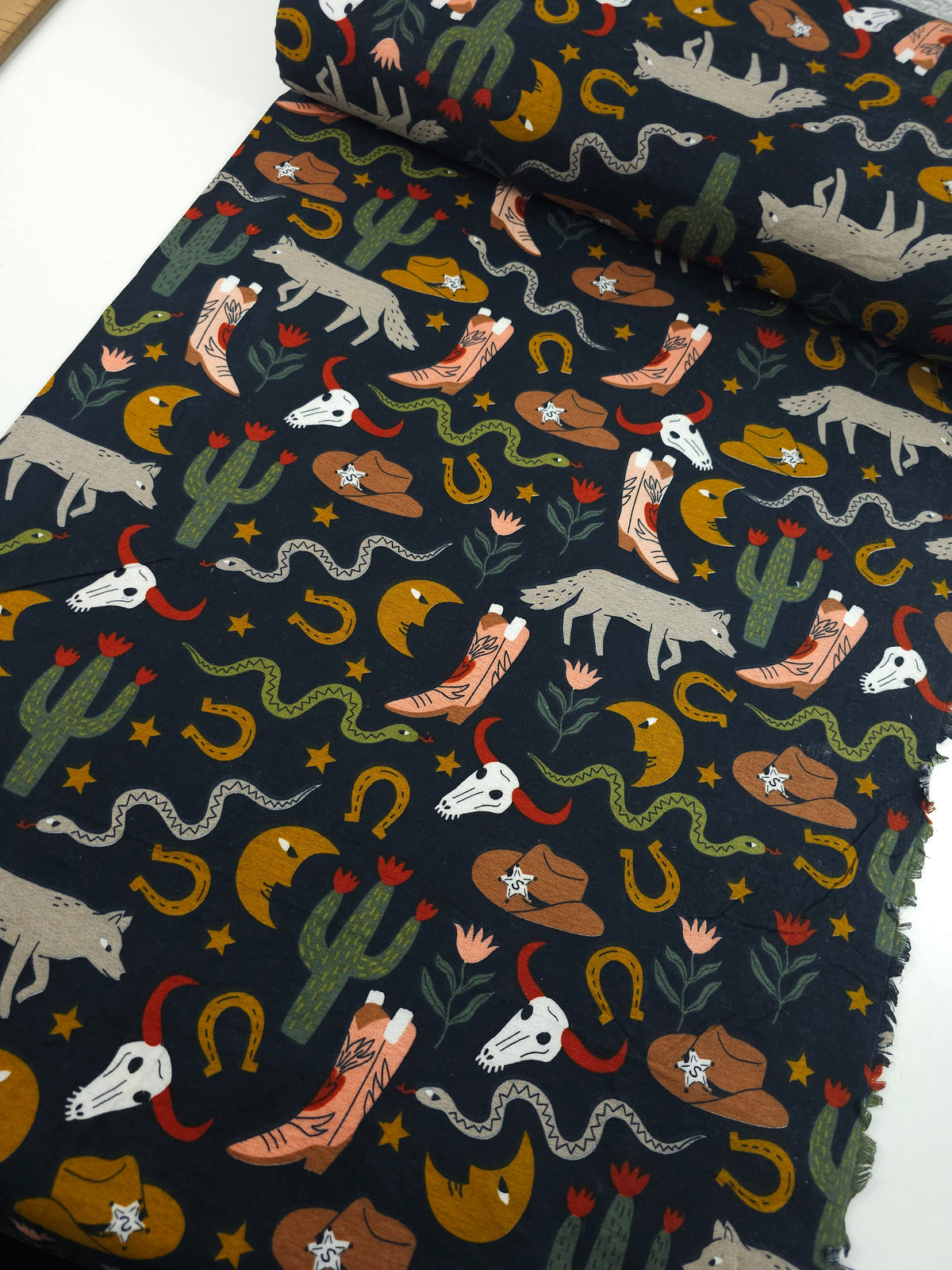 Boho Western Lightweight Flannel Cotton - Joann