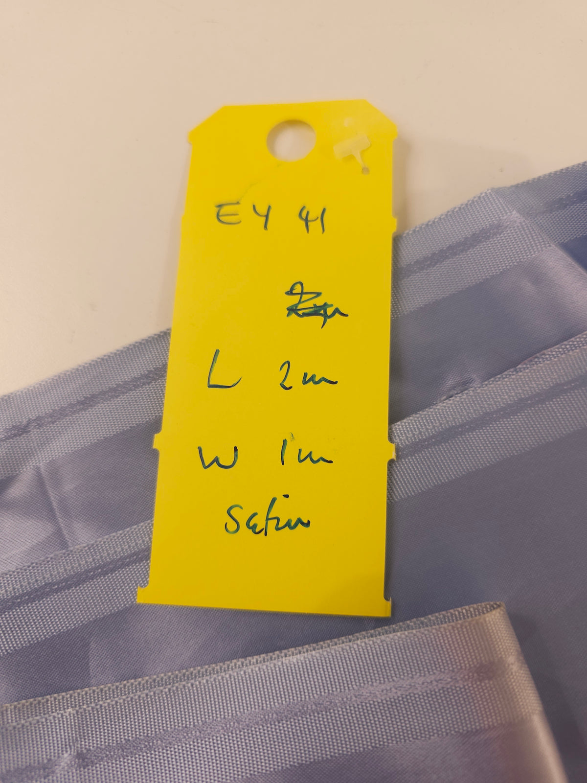 Periwinkle Satin- 2m piece