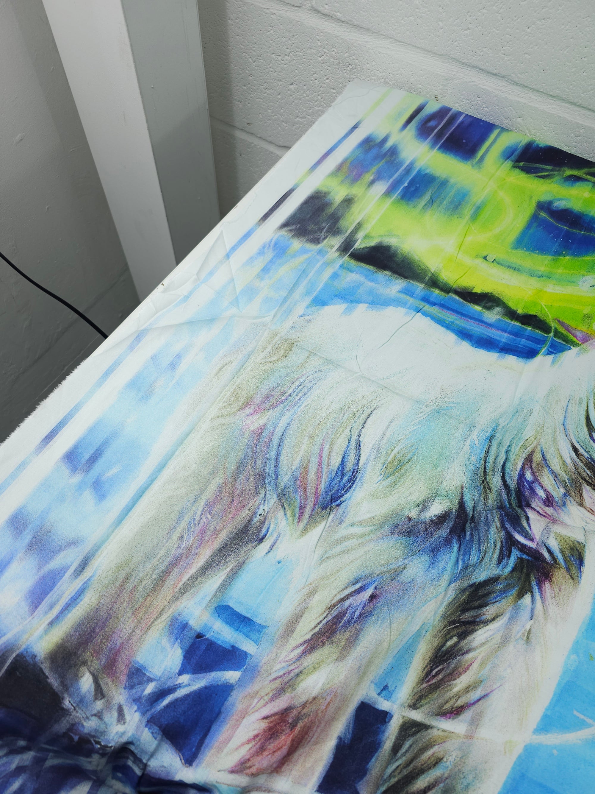 Polar Bear Tundra 100% Cotton - 80cm Panel