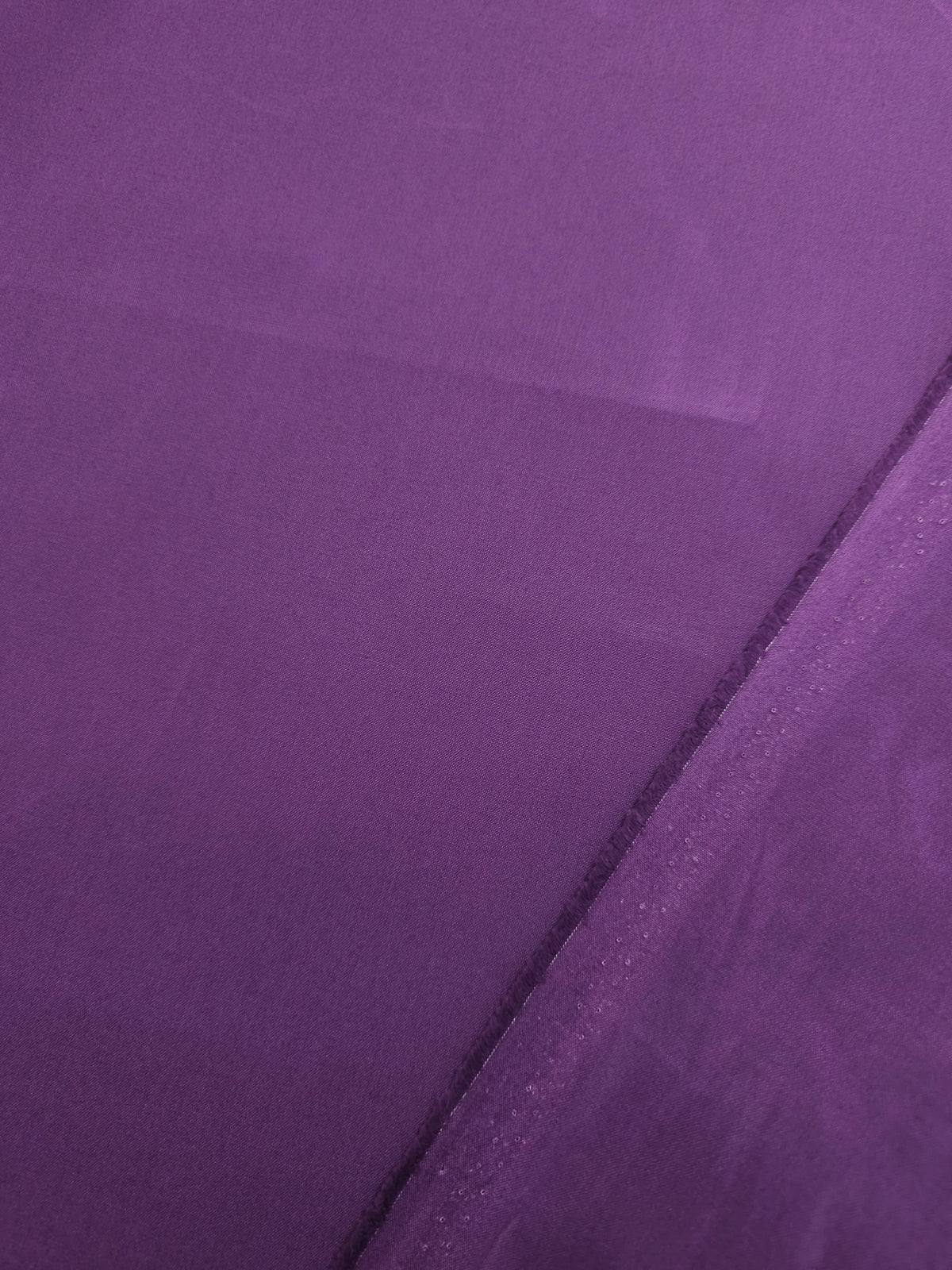 Purple Structured Wax Cotton