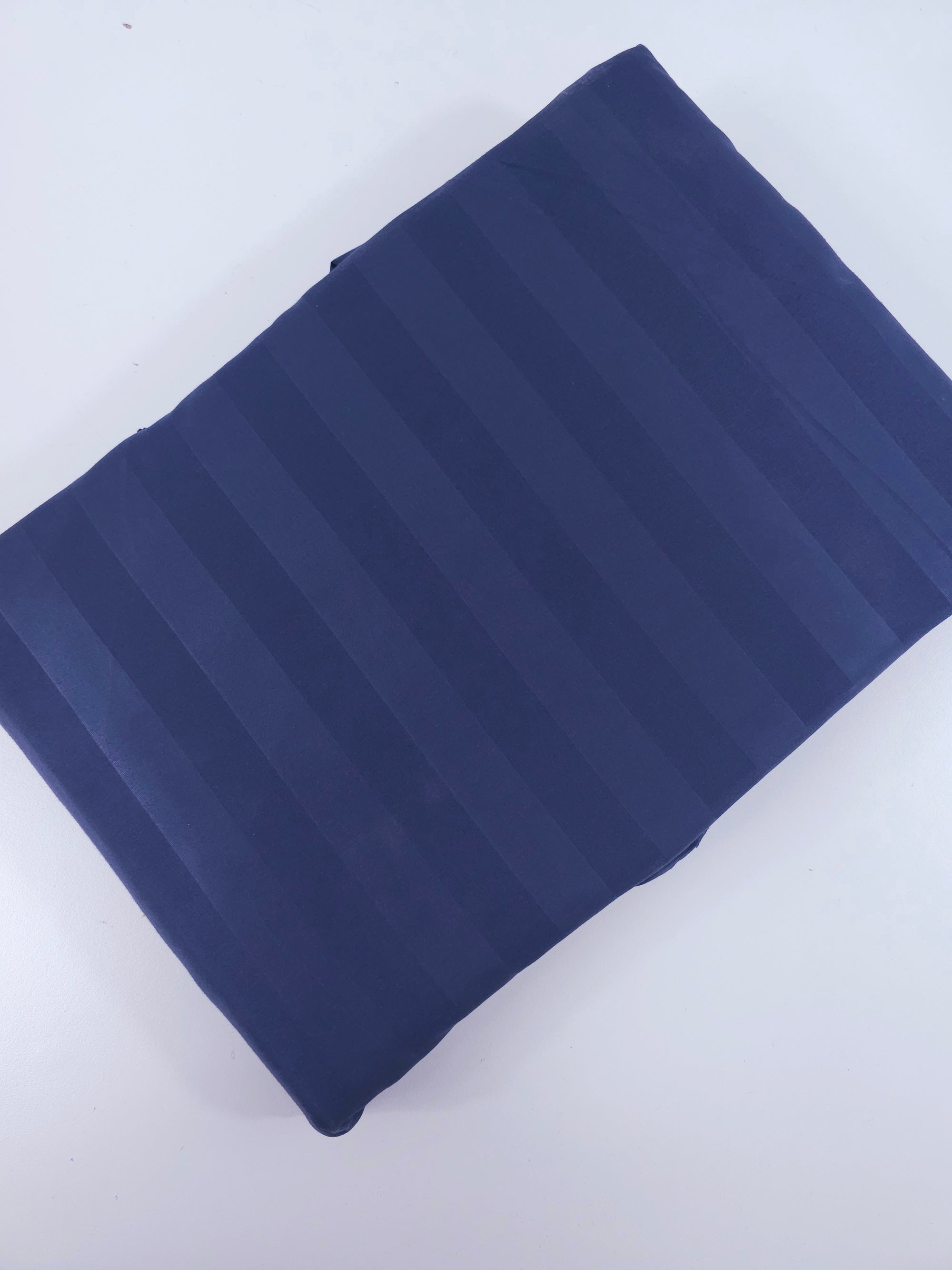 Navy Blue Stripe | Duvet Set | 100% Cotton Sateen *READ DESCRIPTION*