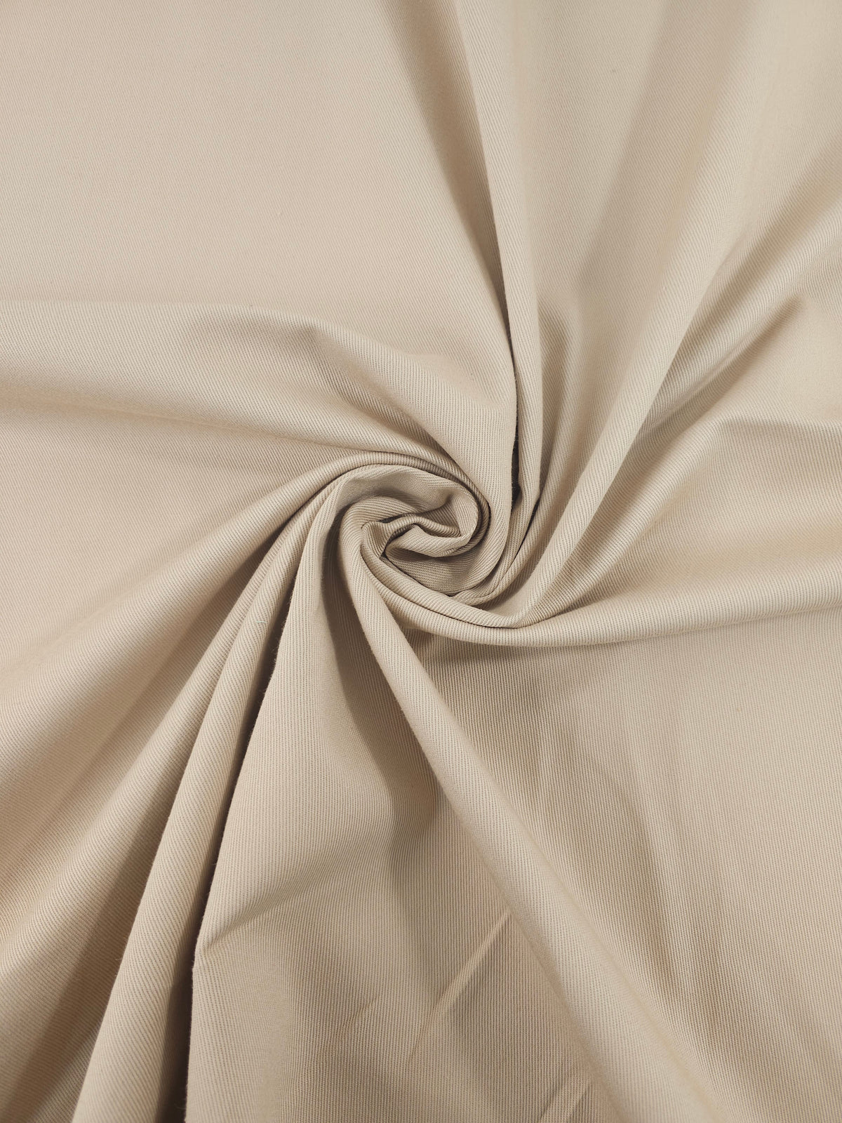 Cool Beige Water Resistant Cotton Twill