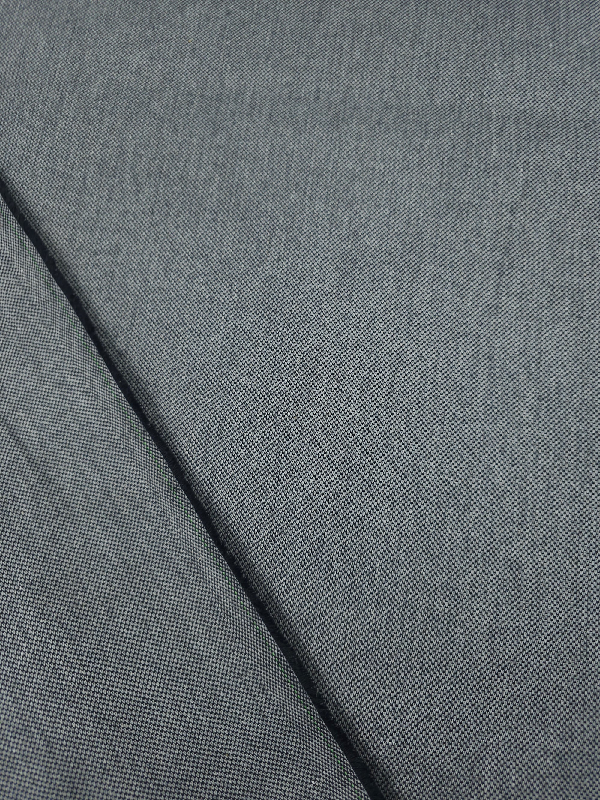 Black Pique Denim
