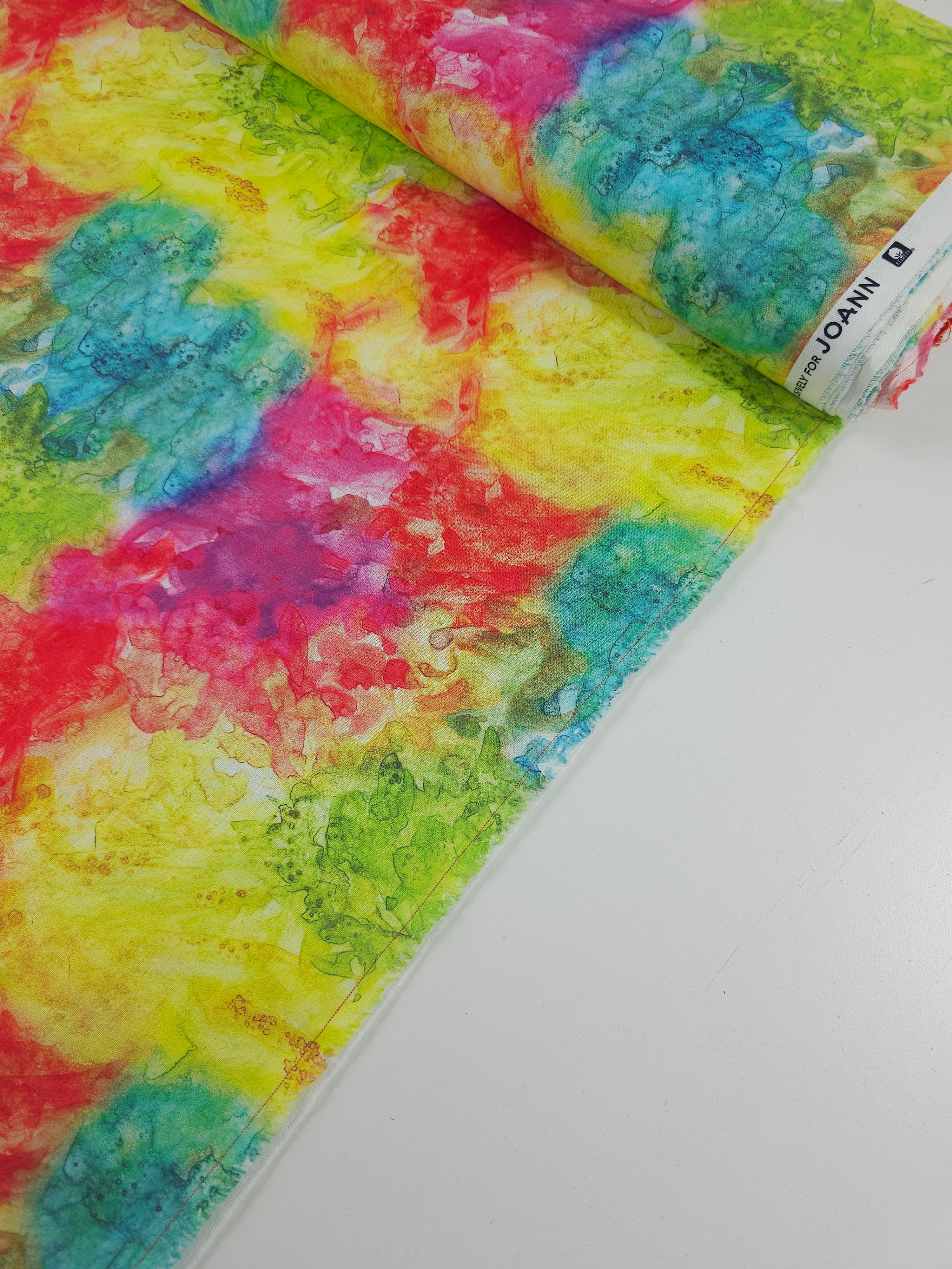 Rainbow Watercolour Splat - Joann
