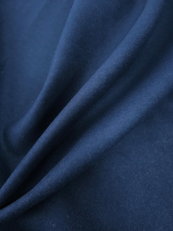 Navy Wool Mix