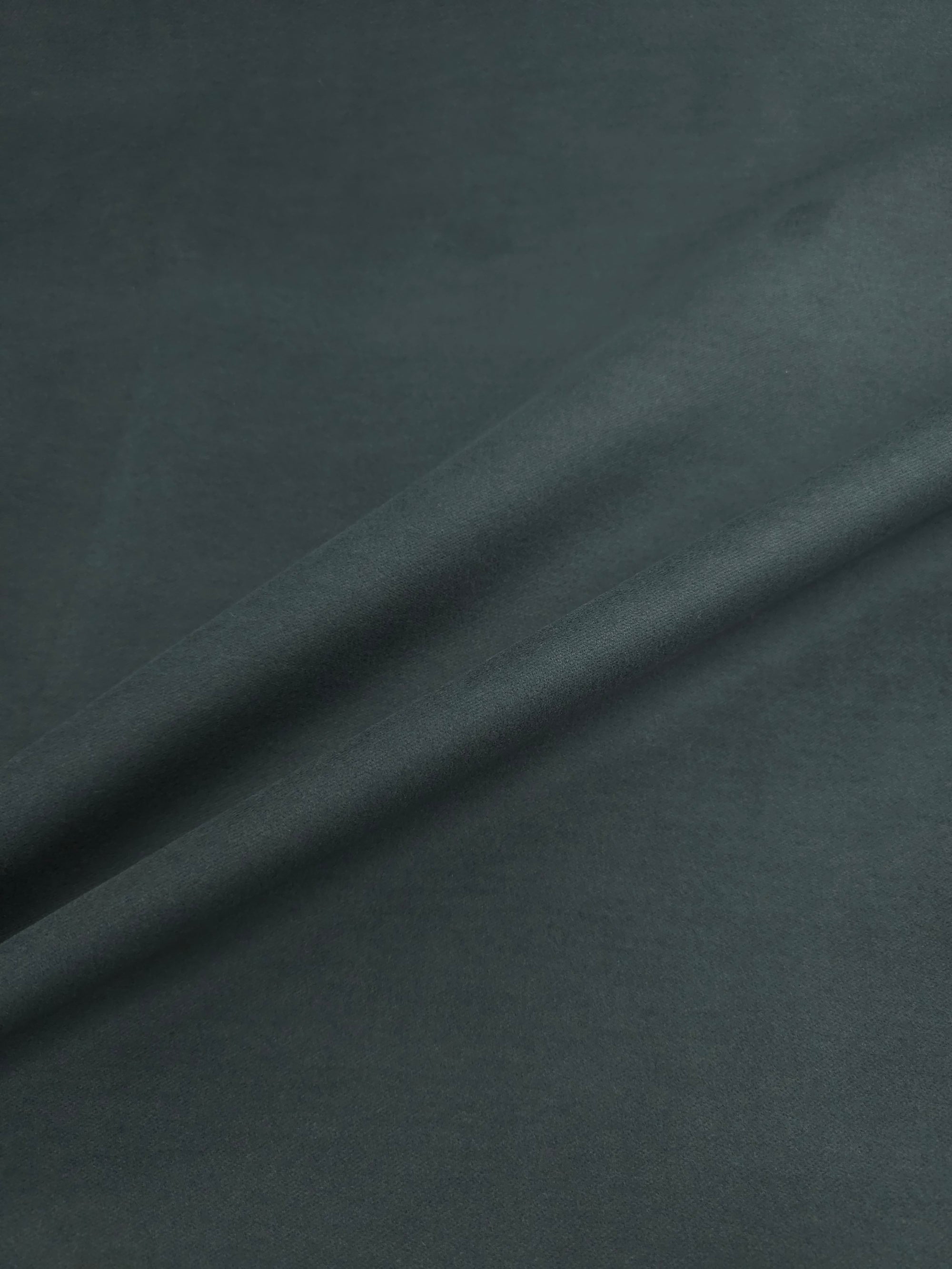 Greyish Khaki Cotton Suede