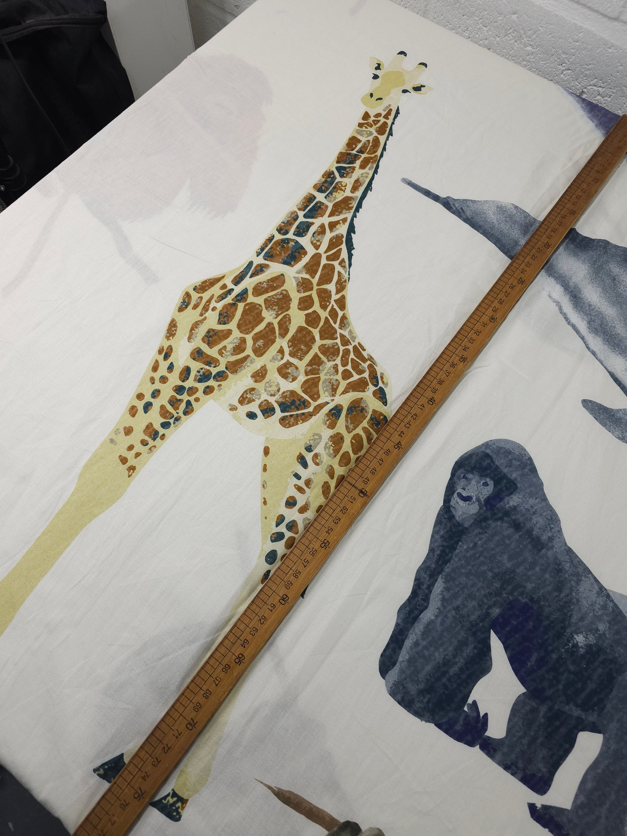 Safari Animals 100% Cotton 114" *EXTRA WIDE* - 2m Panel