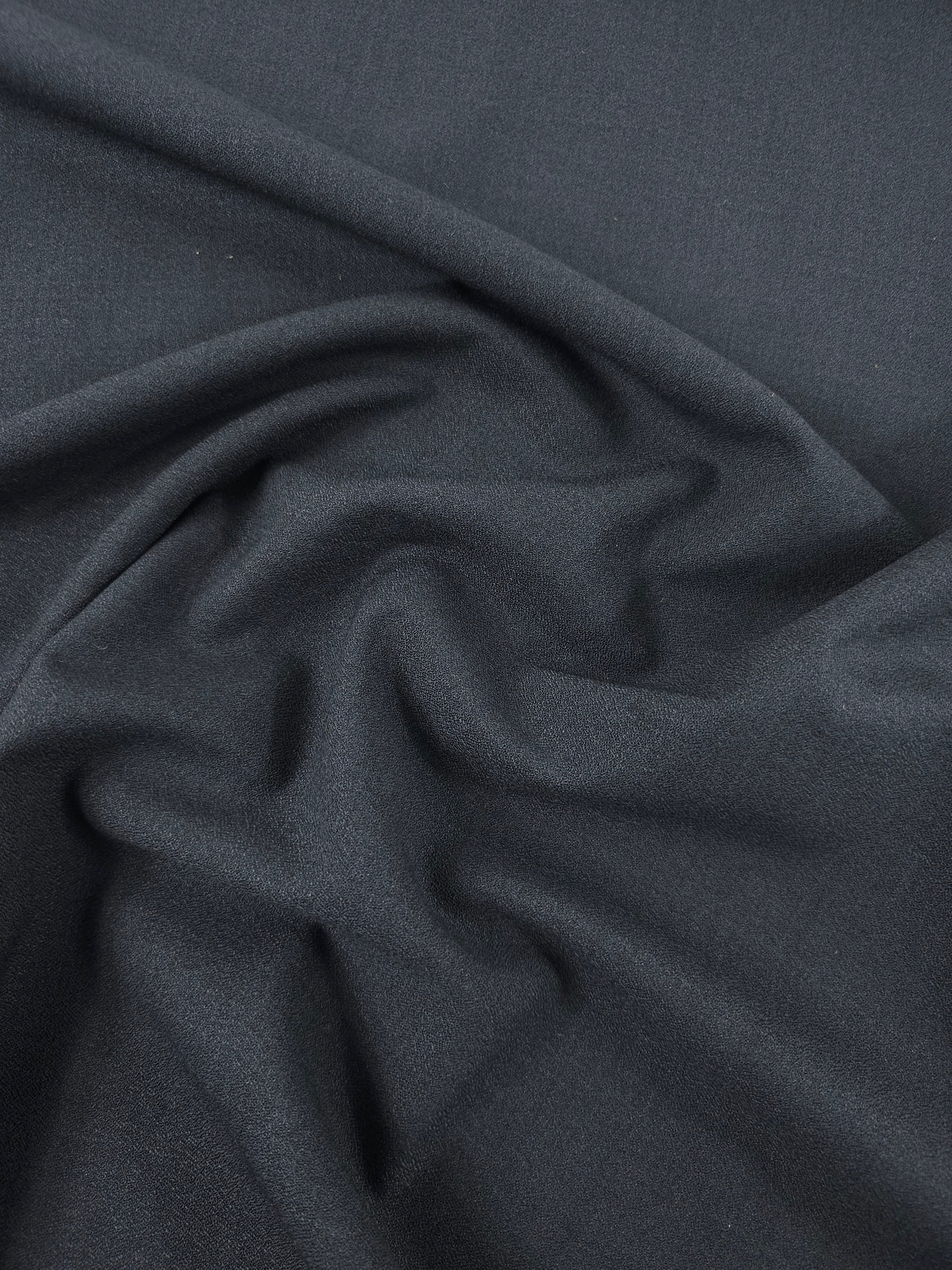 Charcoal Grey Wool Suiting
