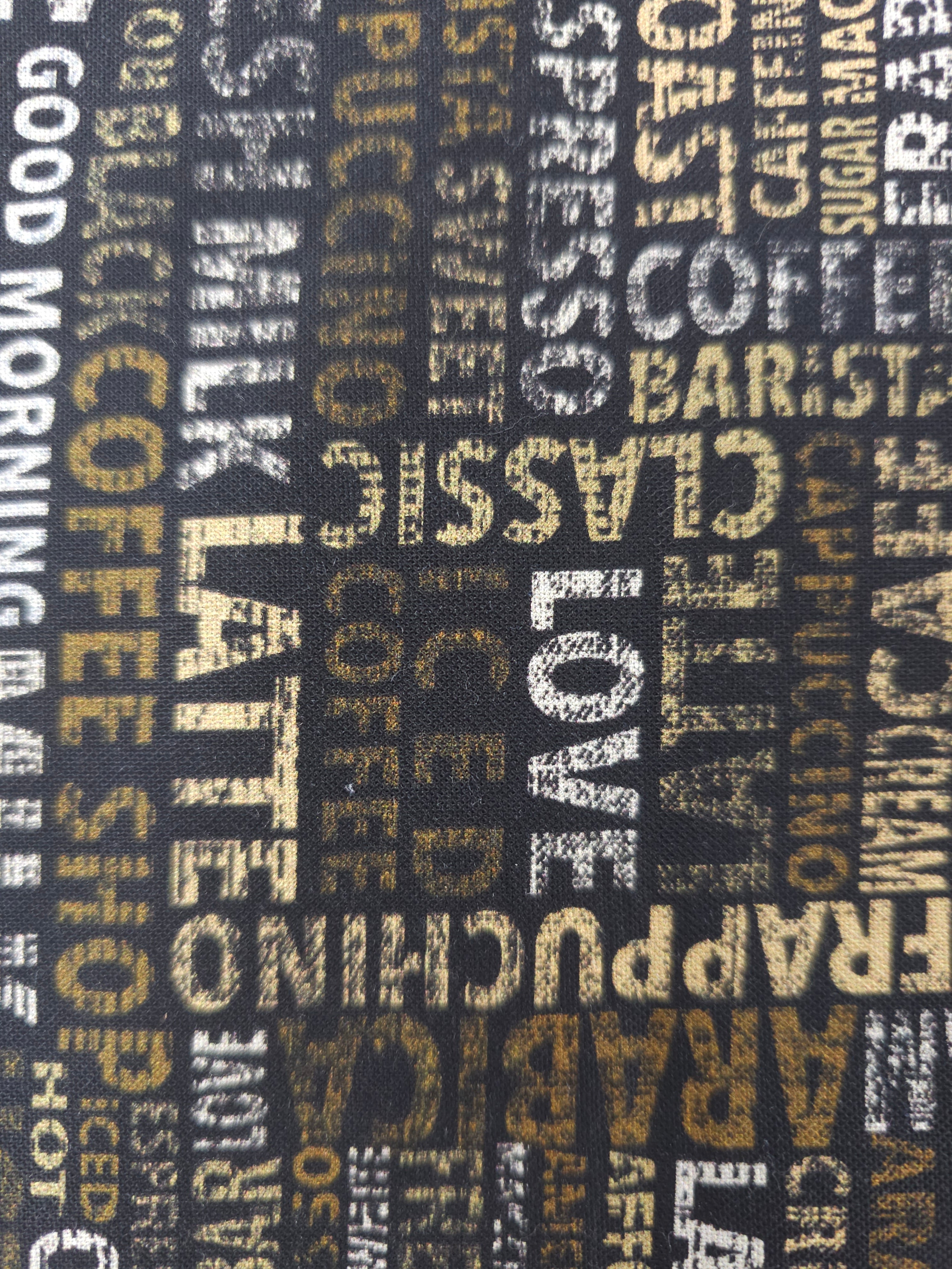 Coffee Cotton- 1.4m piece