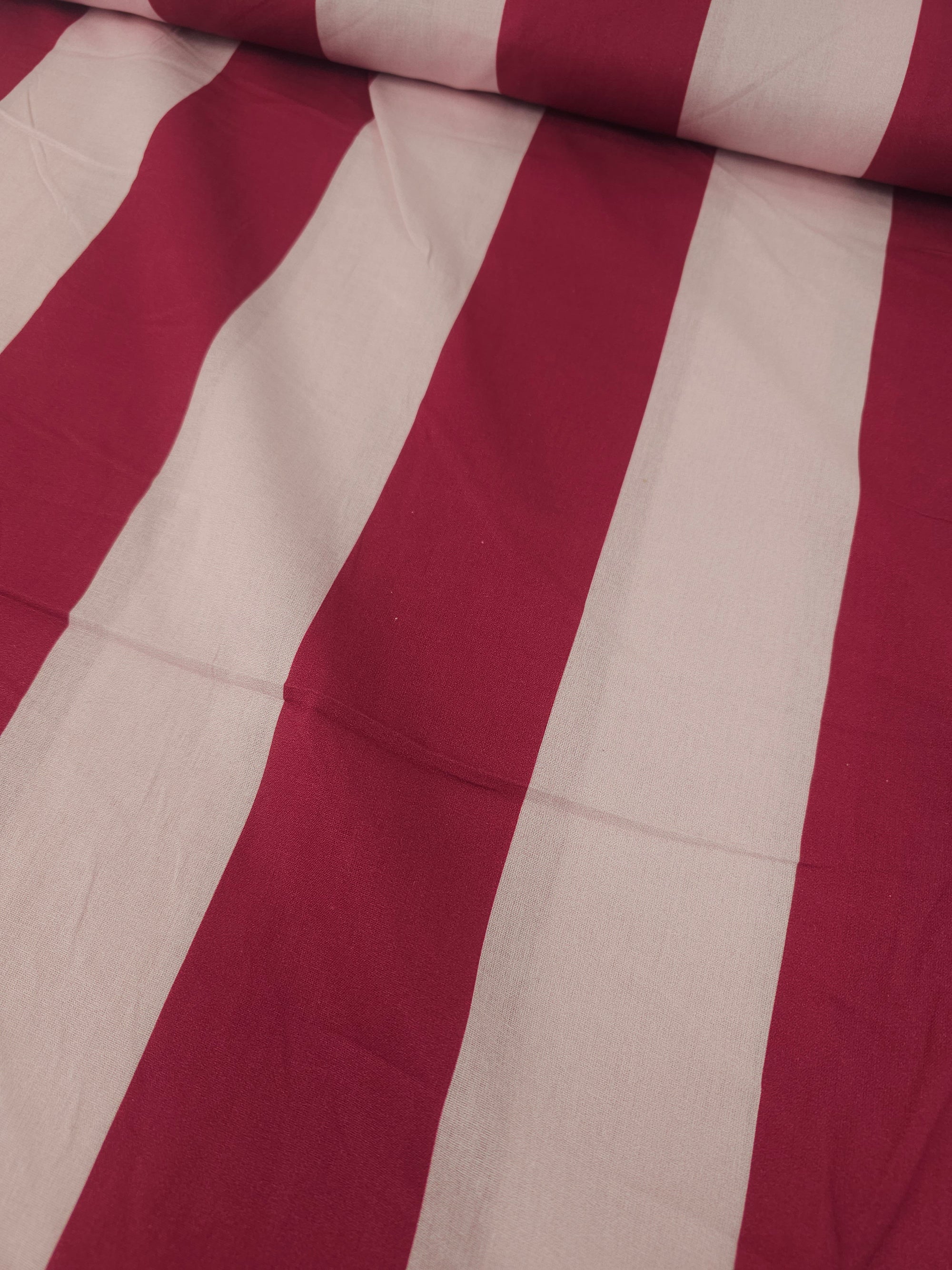 Pink Stripe 100% Cotton 90” *EXTRA WIDE*