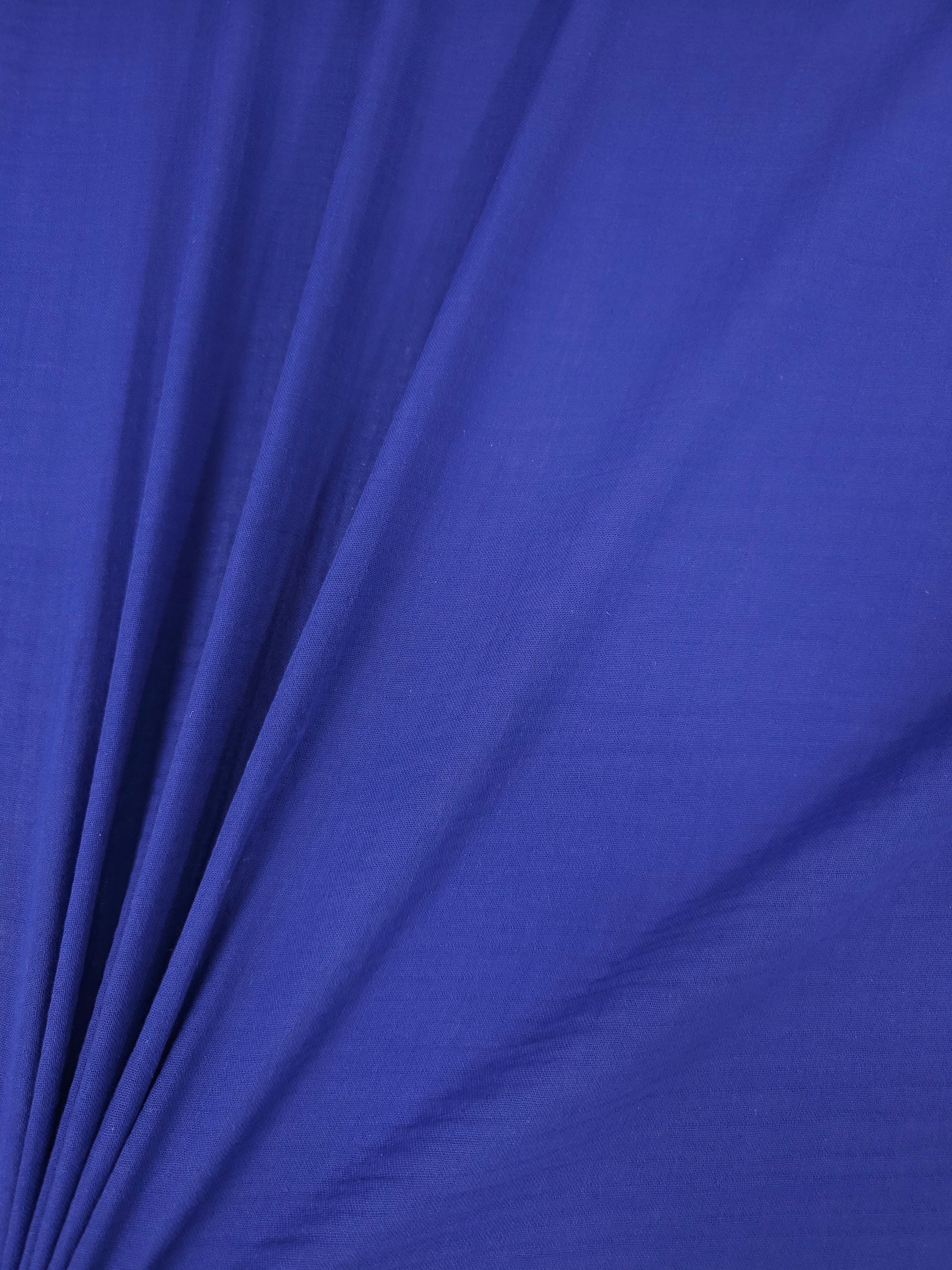 Cobalt Blue Double Gauze