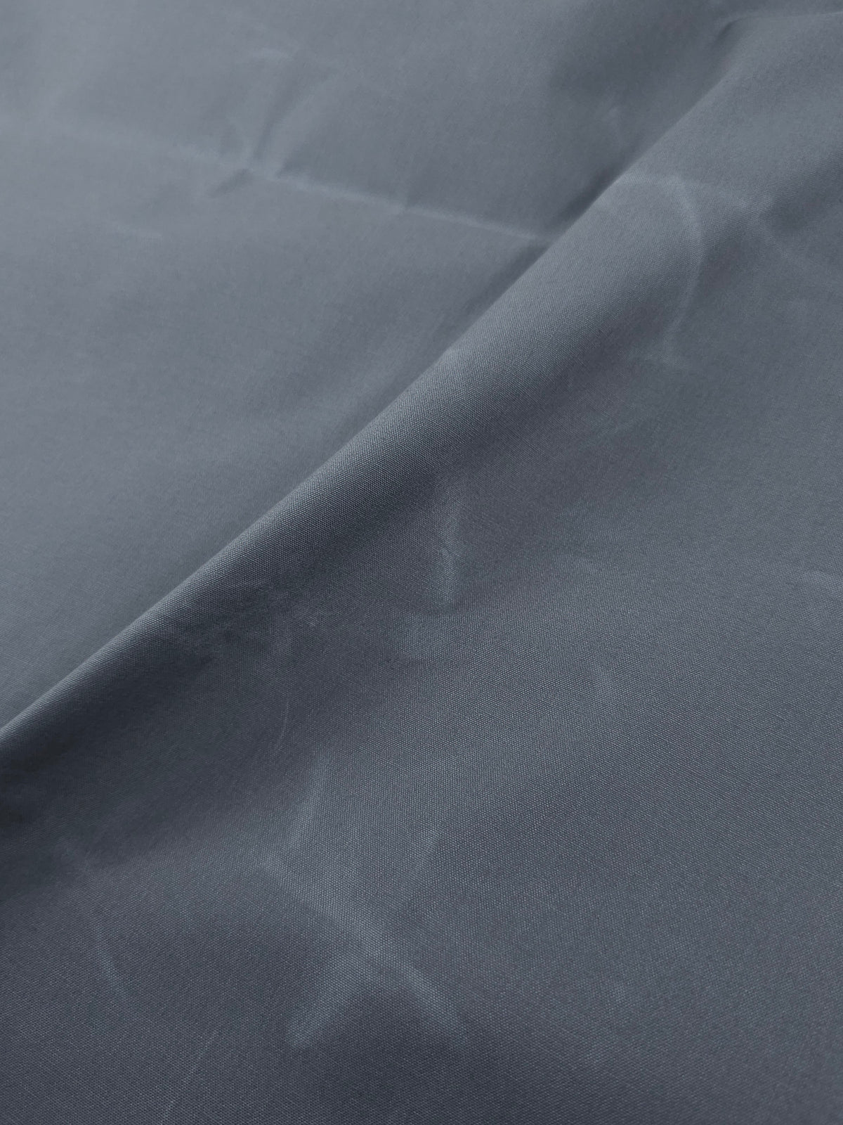 Grey Structured Wax Cotton