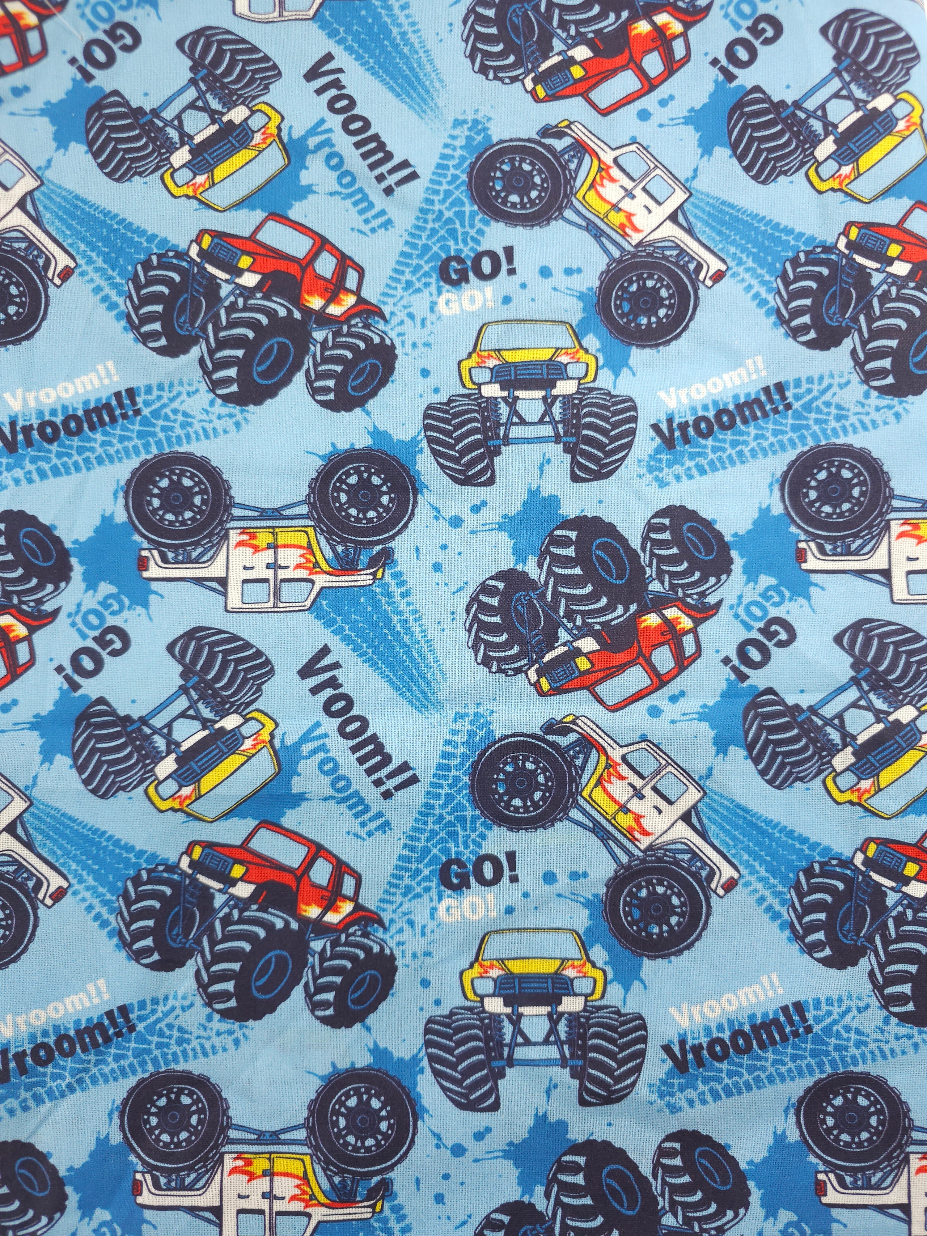 Vroom Vroom!! Cotton - (Various Sizes)