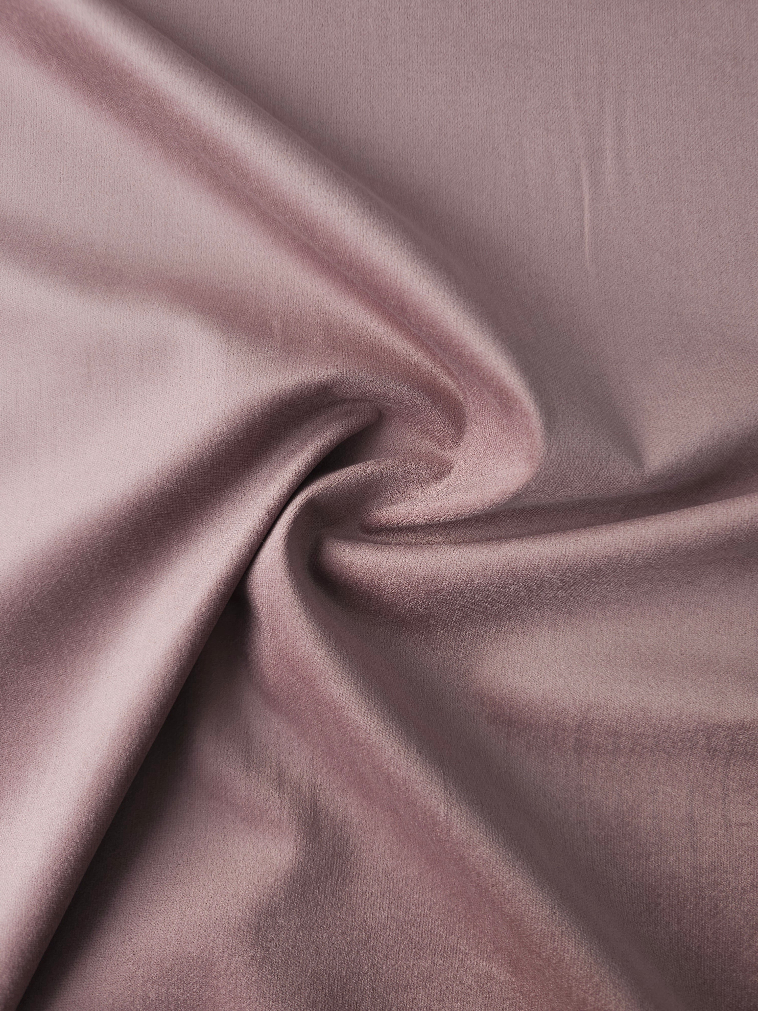 Light Mauve Cotton Velvet