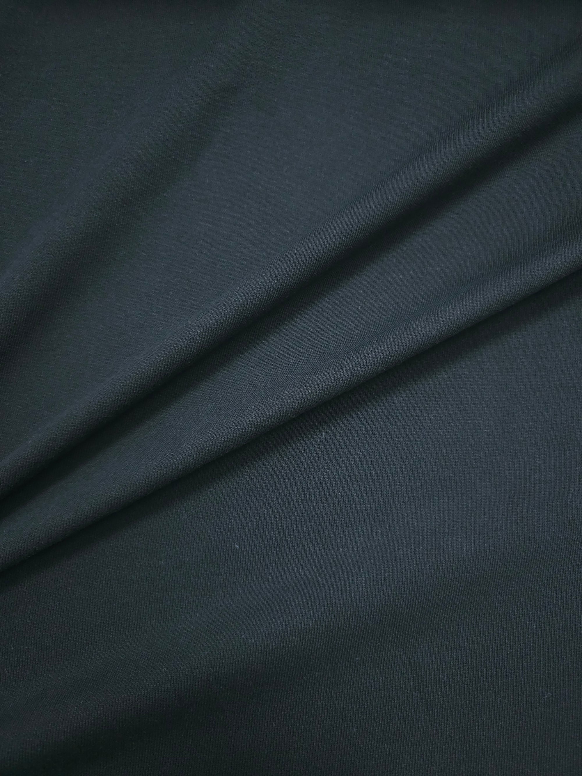 Black Loopback Terry