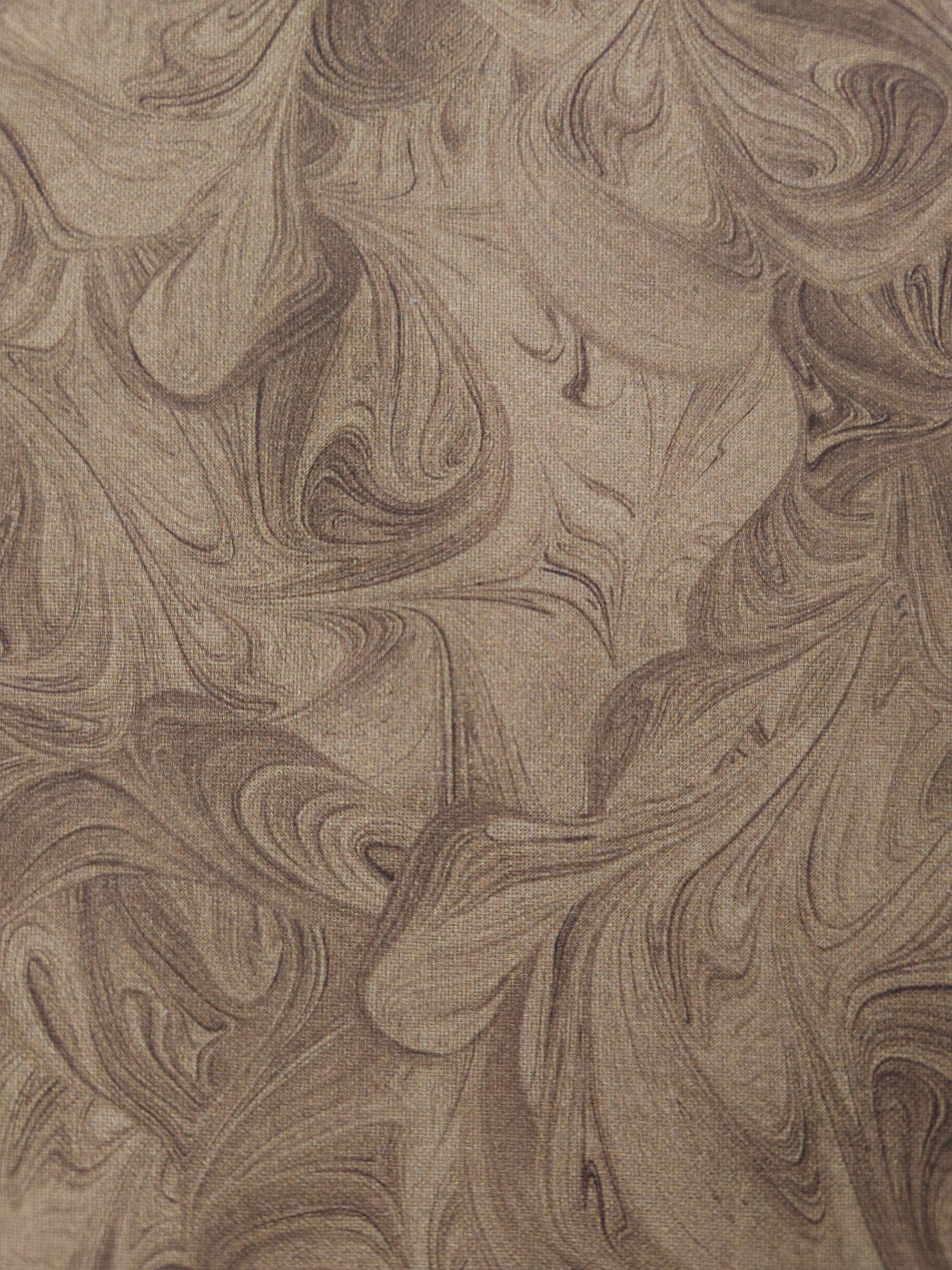 Caramel swirl Cotton- 3m piece