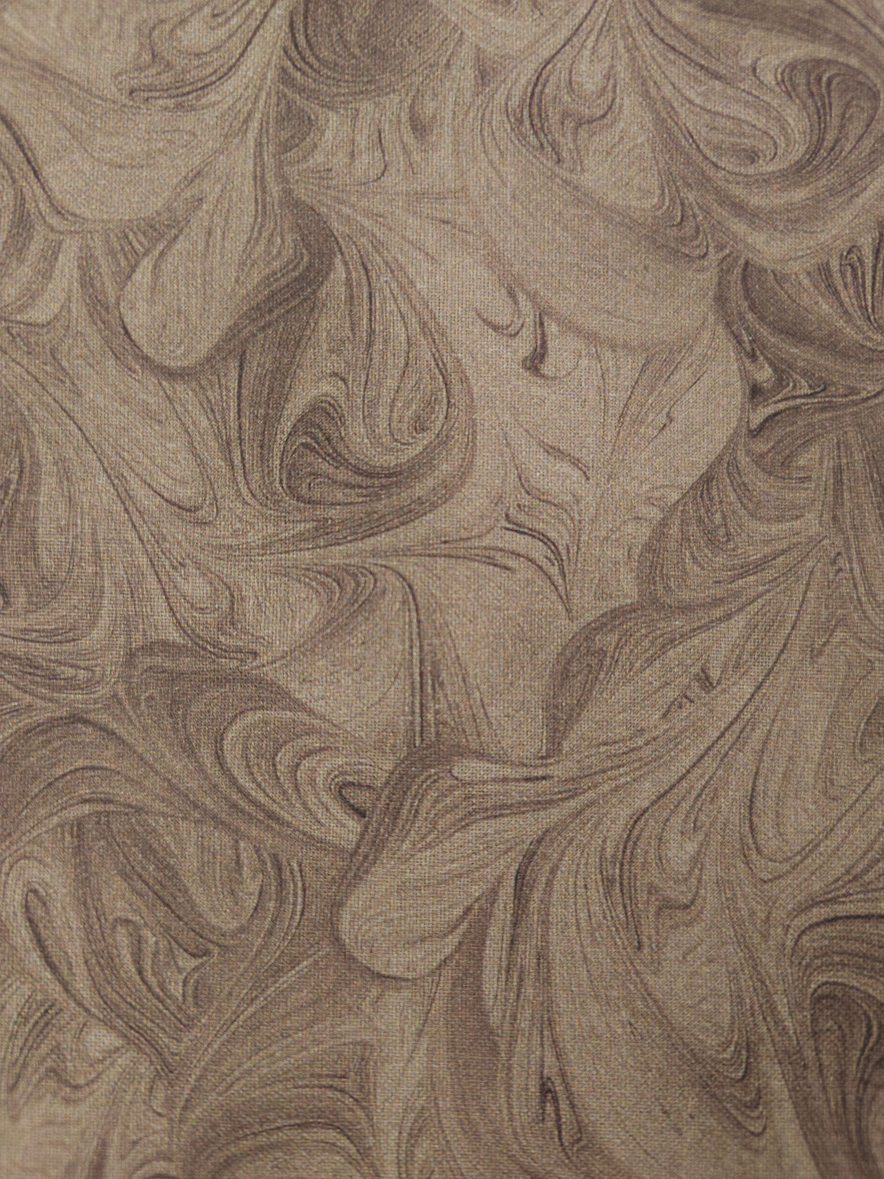 Caramel swirl Cotton- 3m piece
