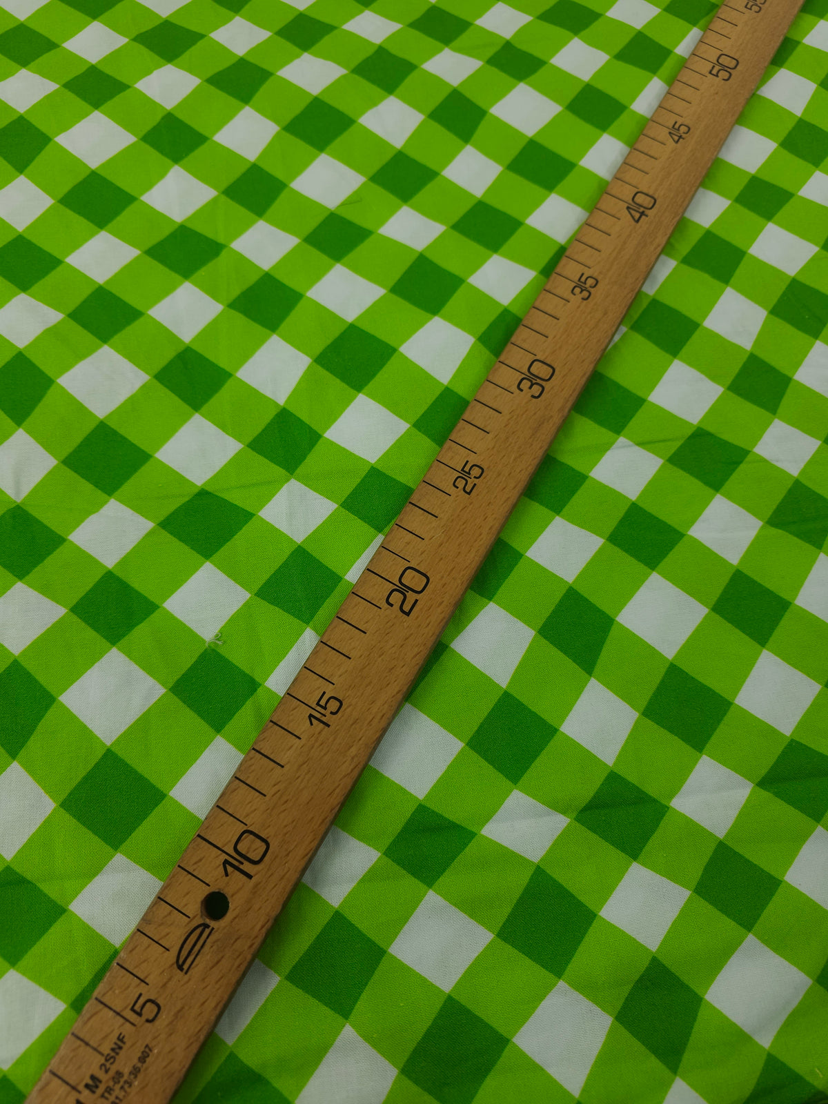 Light Green Picnic Gingham 100% Cotton