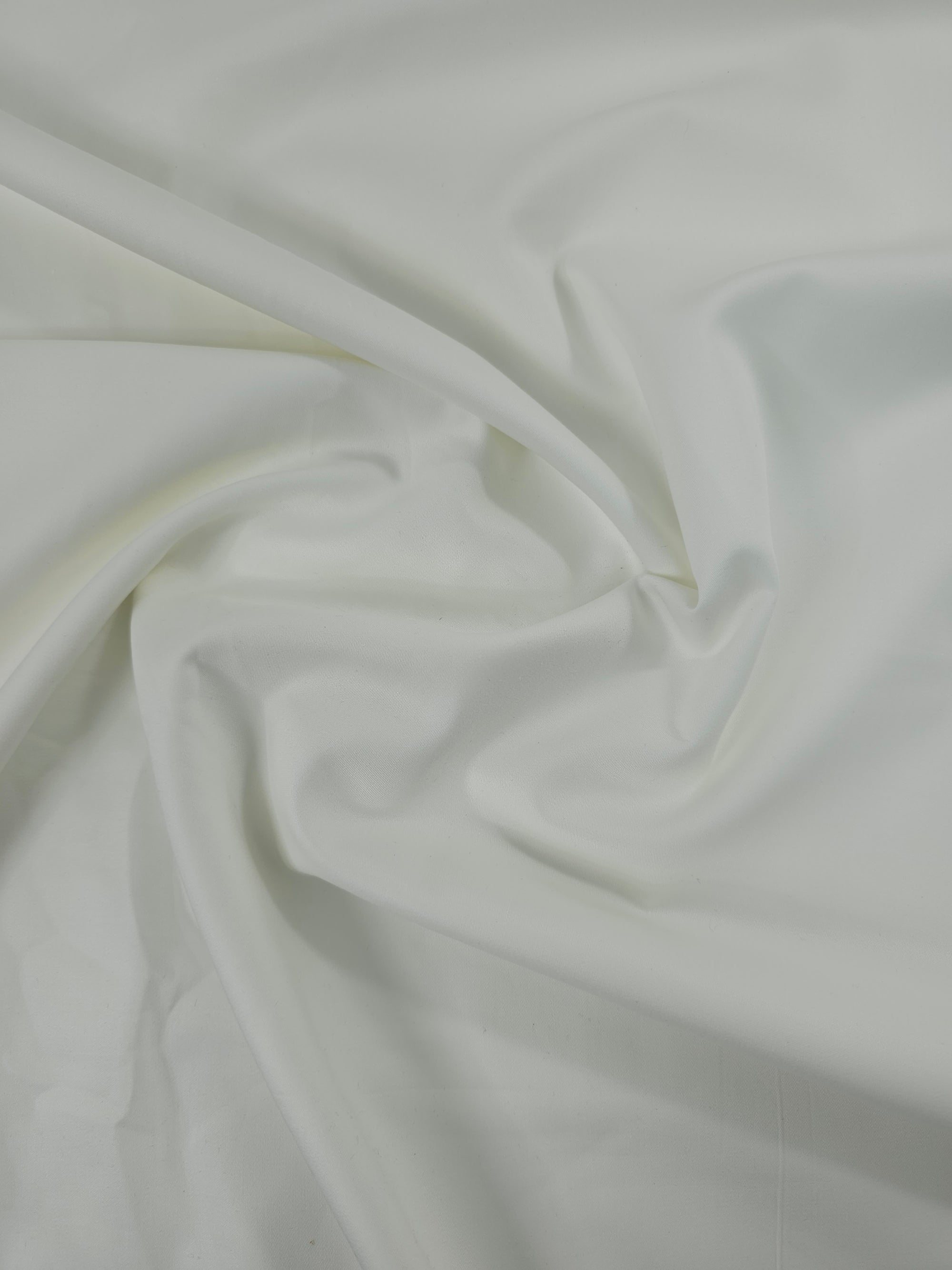 White Cotton Sateen 106" *EXTRA WIDE*