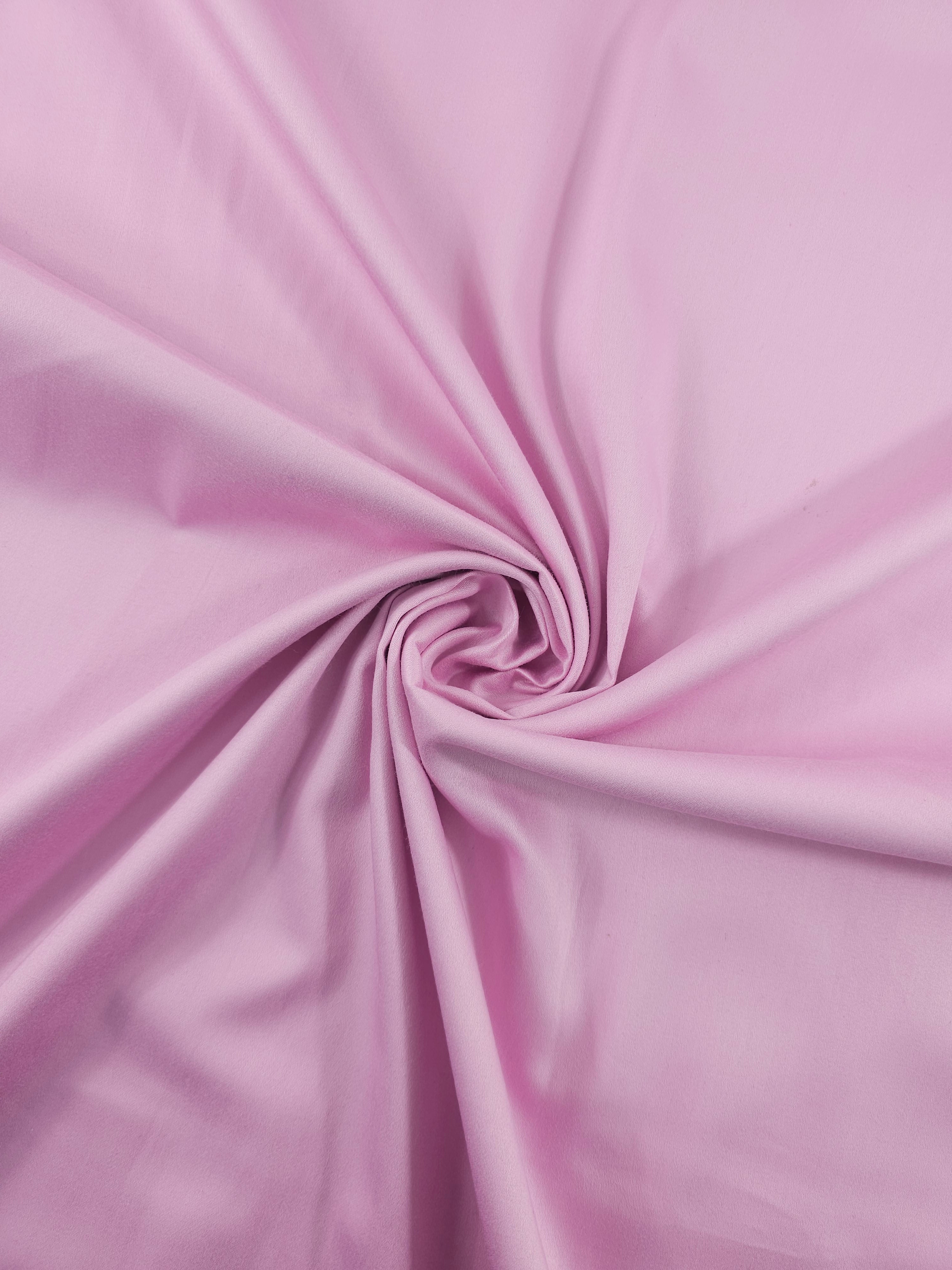 Light Pink Cotton Sateen
