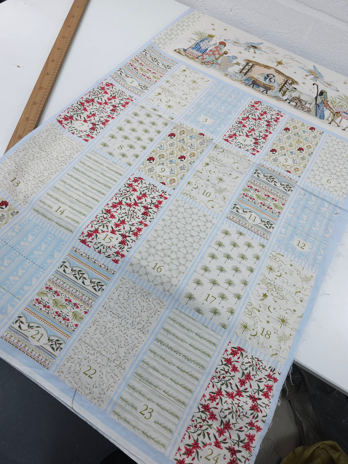 *SEW YOUR OWN* Silent Night Advent Calendar - 62cm Panel