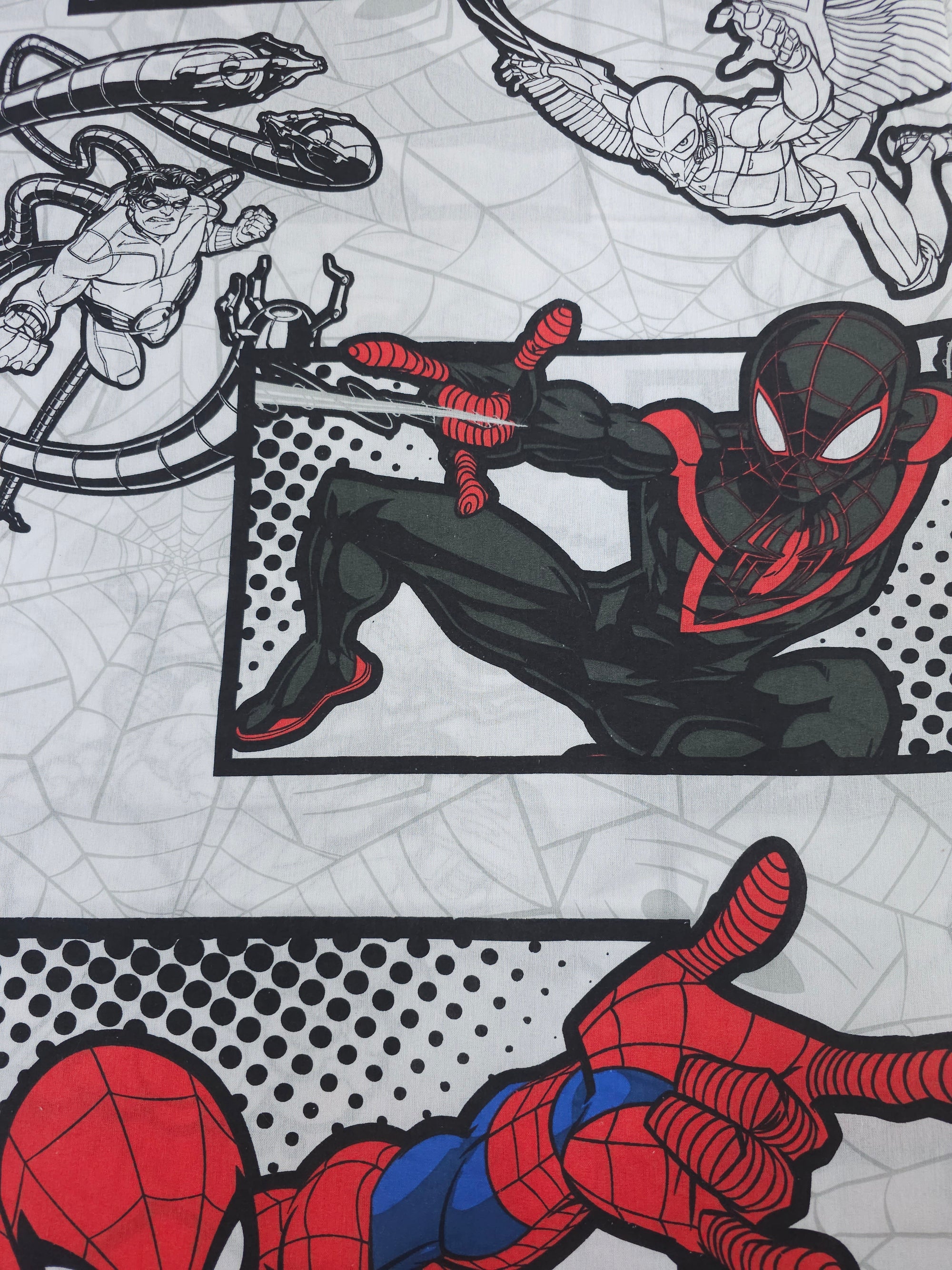 Marvel Spider Verse 100% Cotton 108" *EXTRA WIDE*