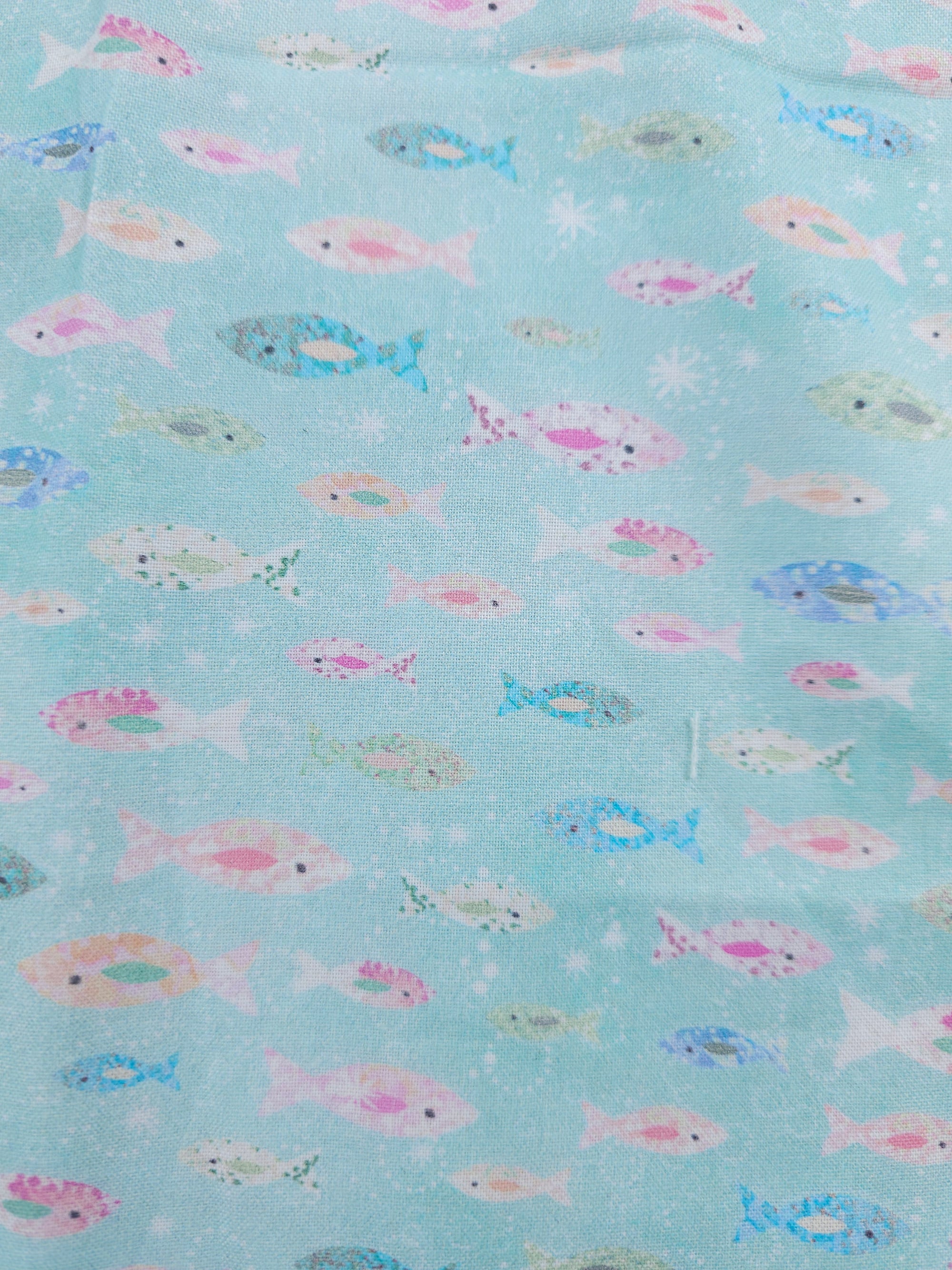 Oceanic Fishy Friends Cotton - 1.2m Piece