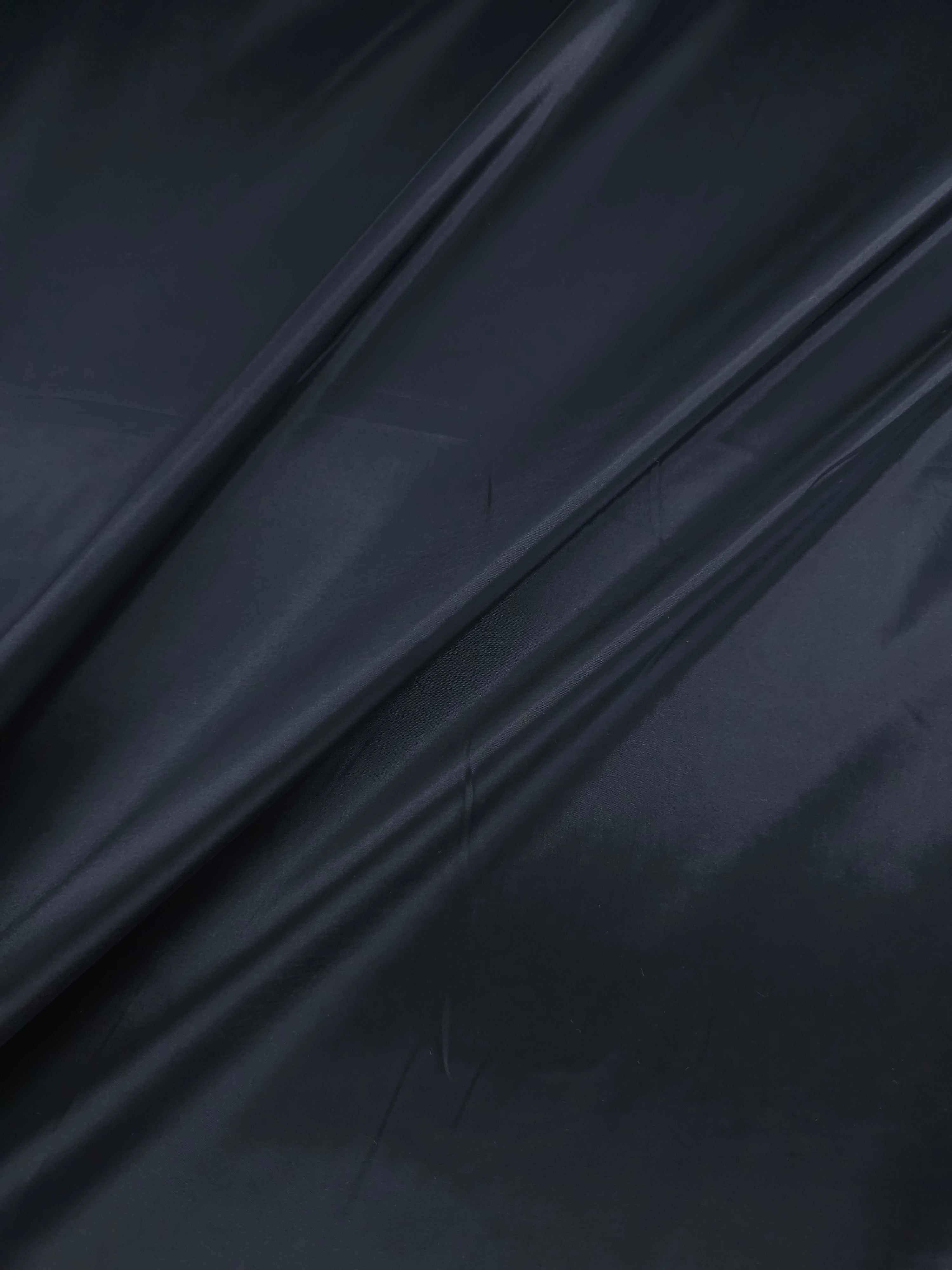 Black Stretch Poly Lining
