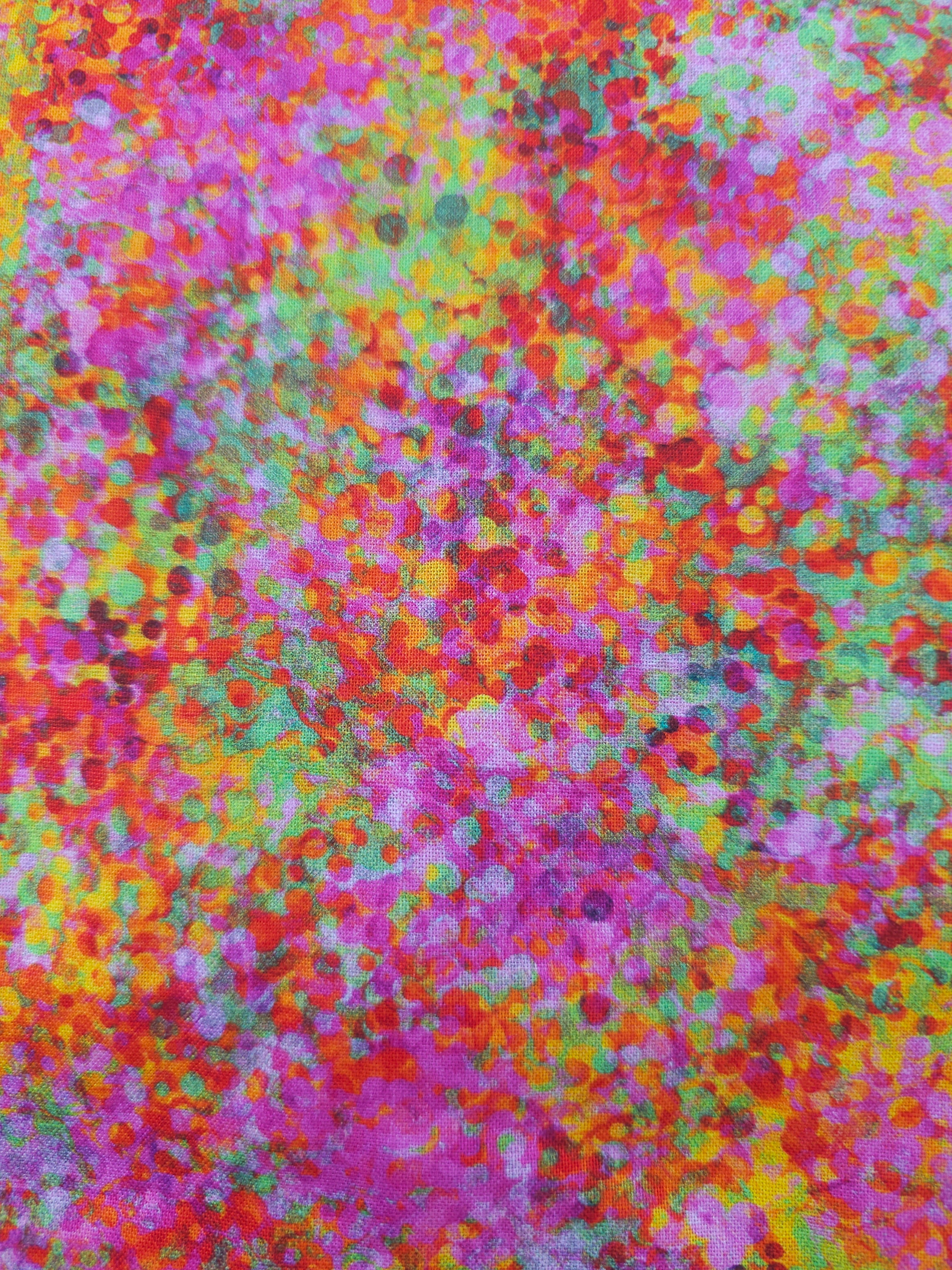 Sprinkle splatter Cotton- 1.3m piece