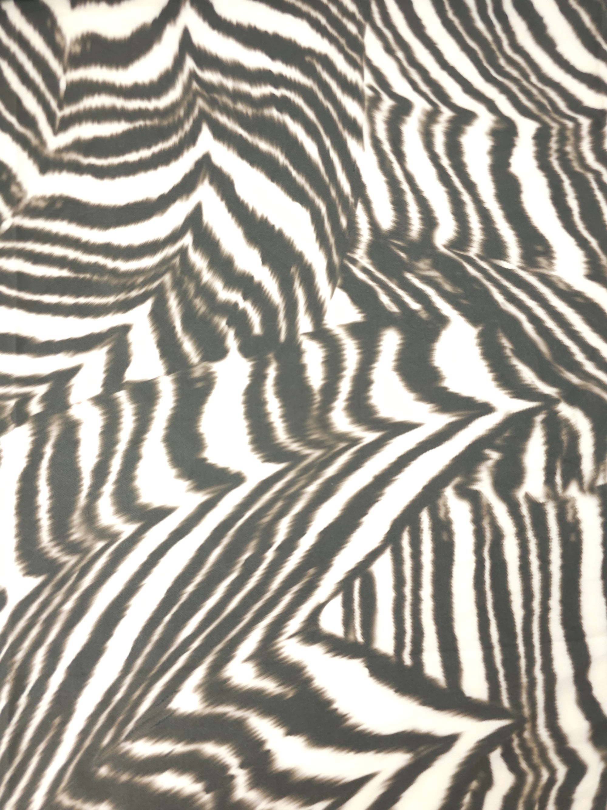 Zebra Print Splash Poly Stretch - 3 available