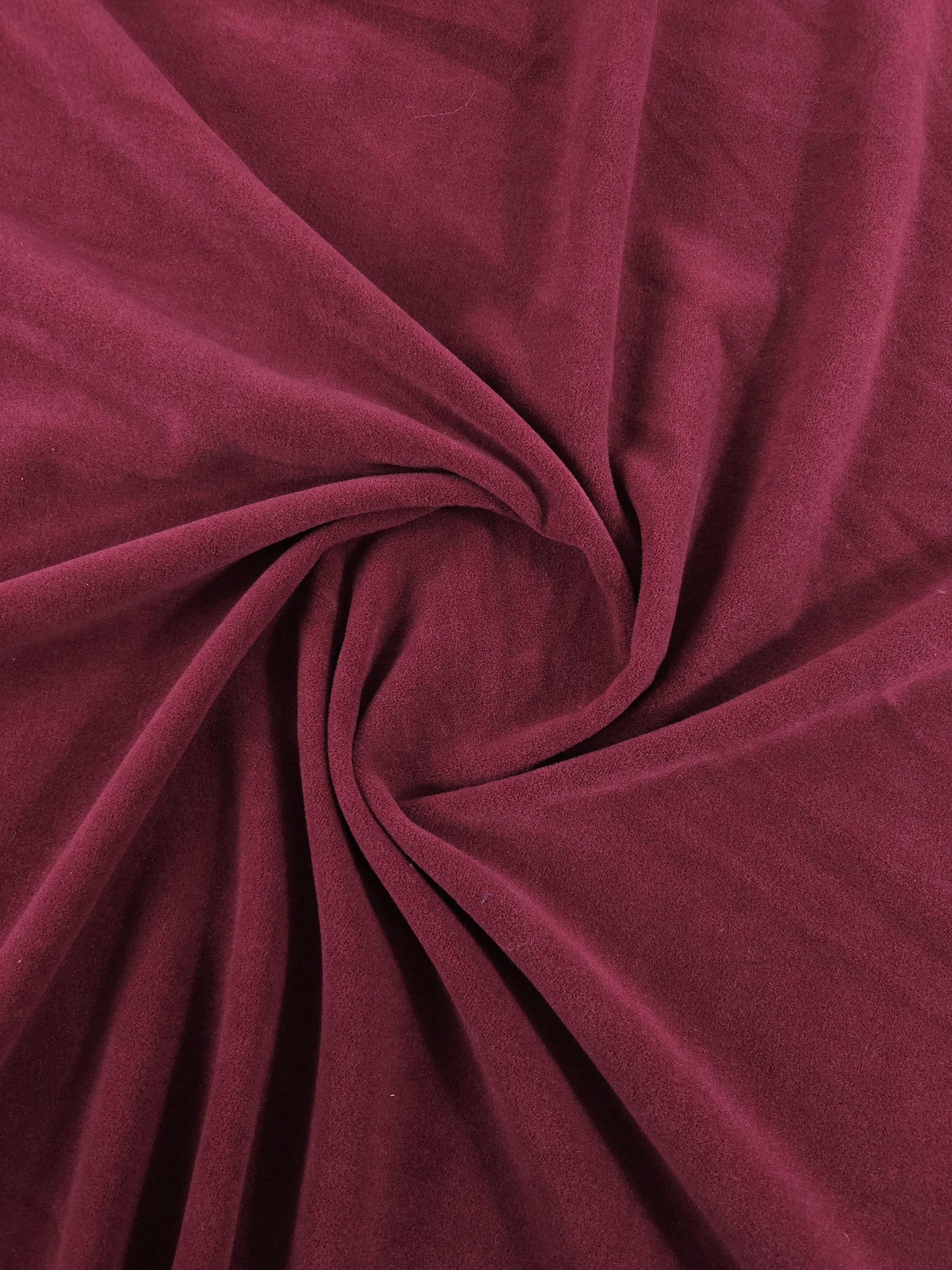 Burgundy Polar Fleece