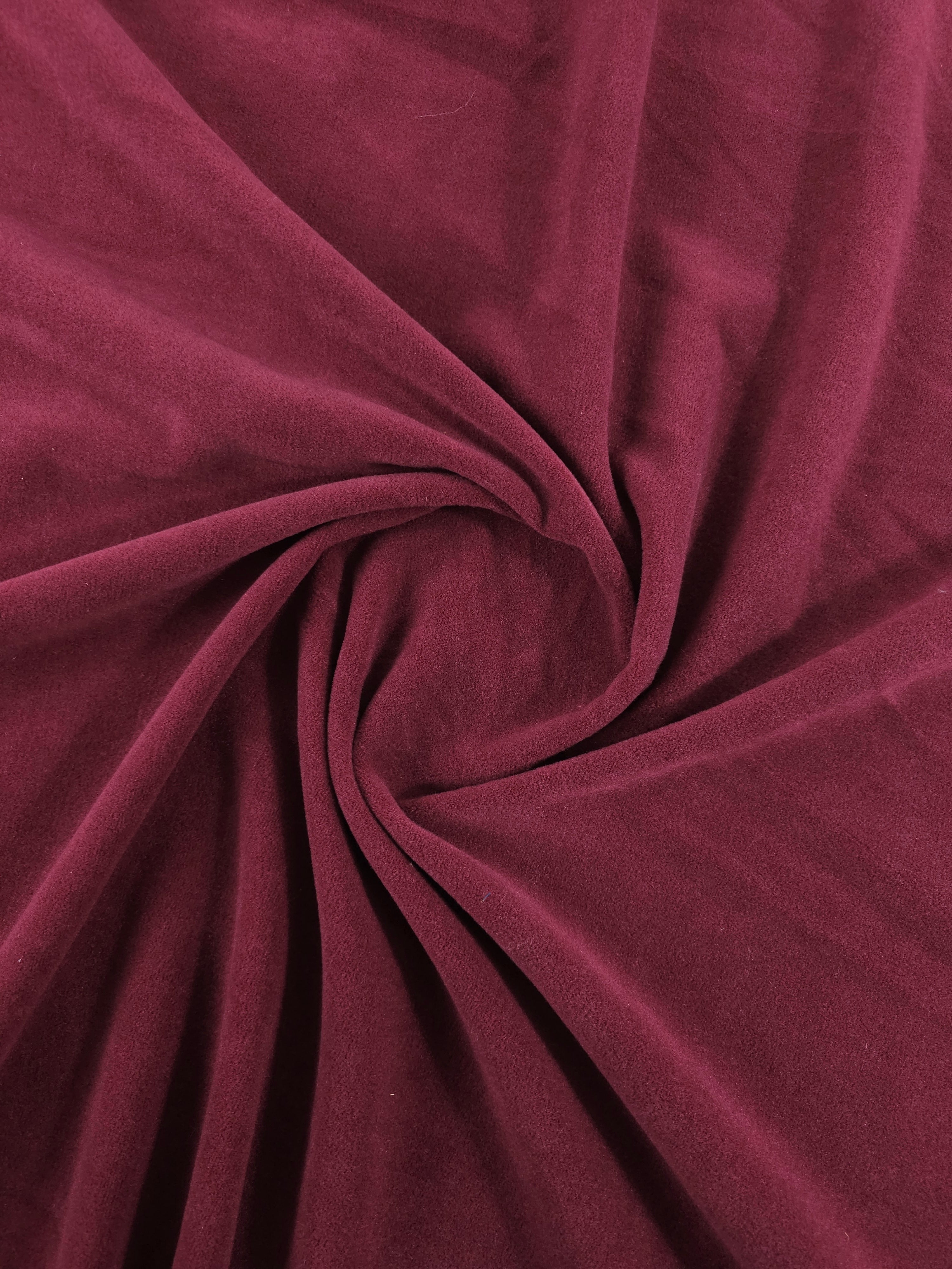 Burgundy Polar Fleece