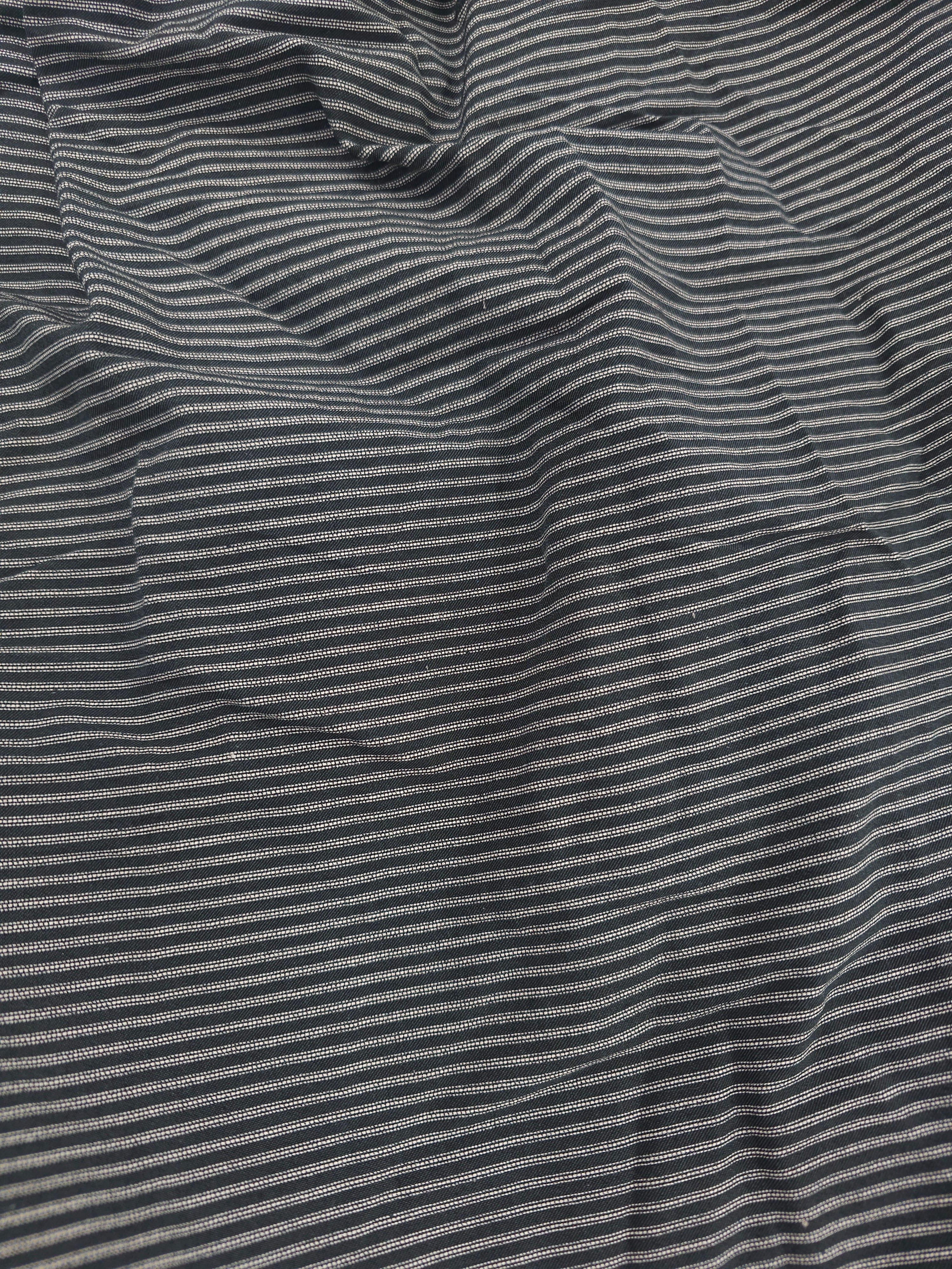 Dark stripe Viscose stretch - 3.5m piece