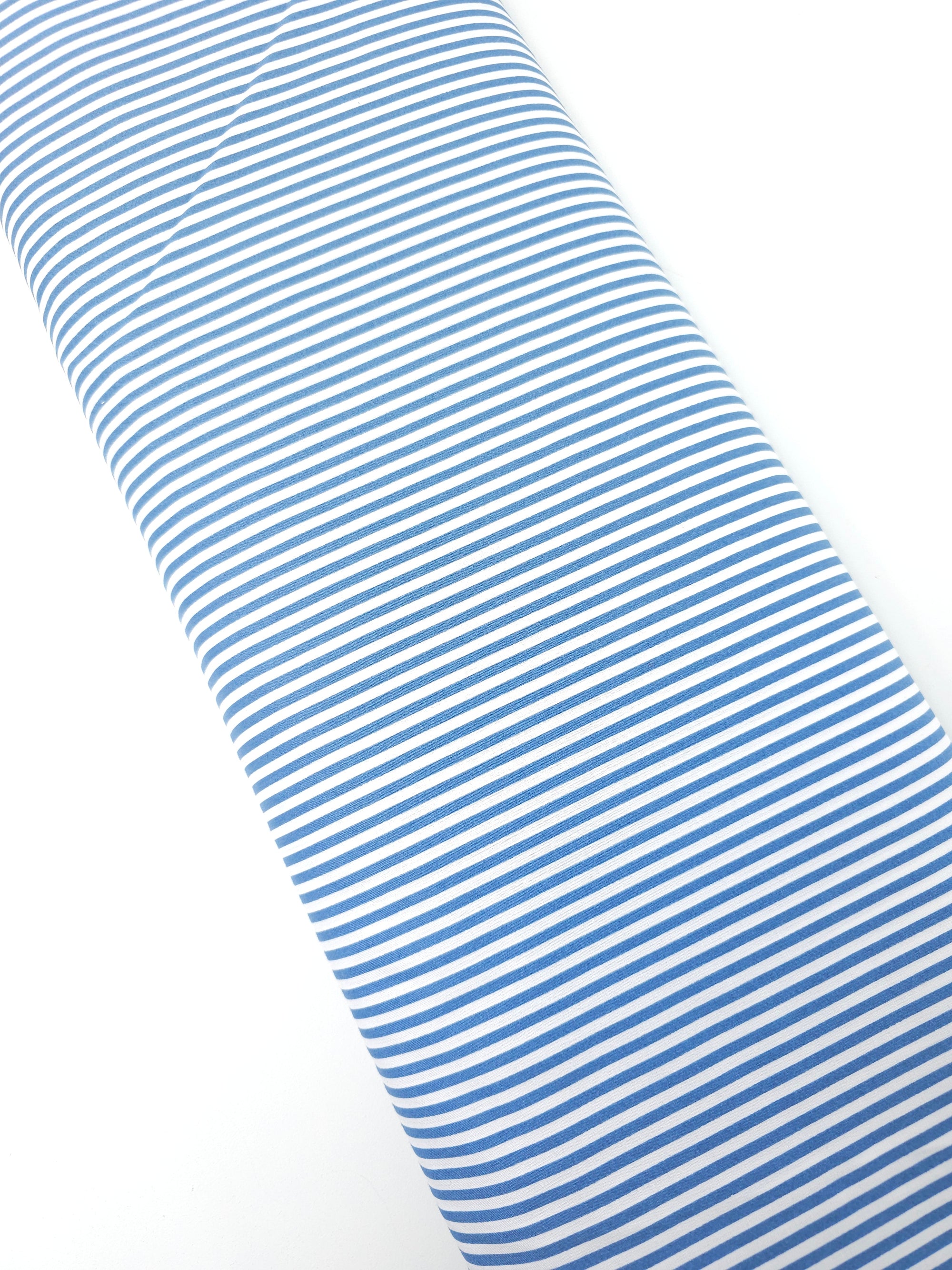 Blue Stripe 100% Cotton *EXTRA WIDE*