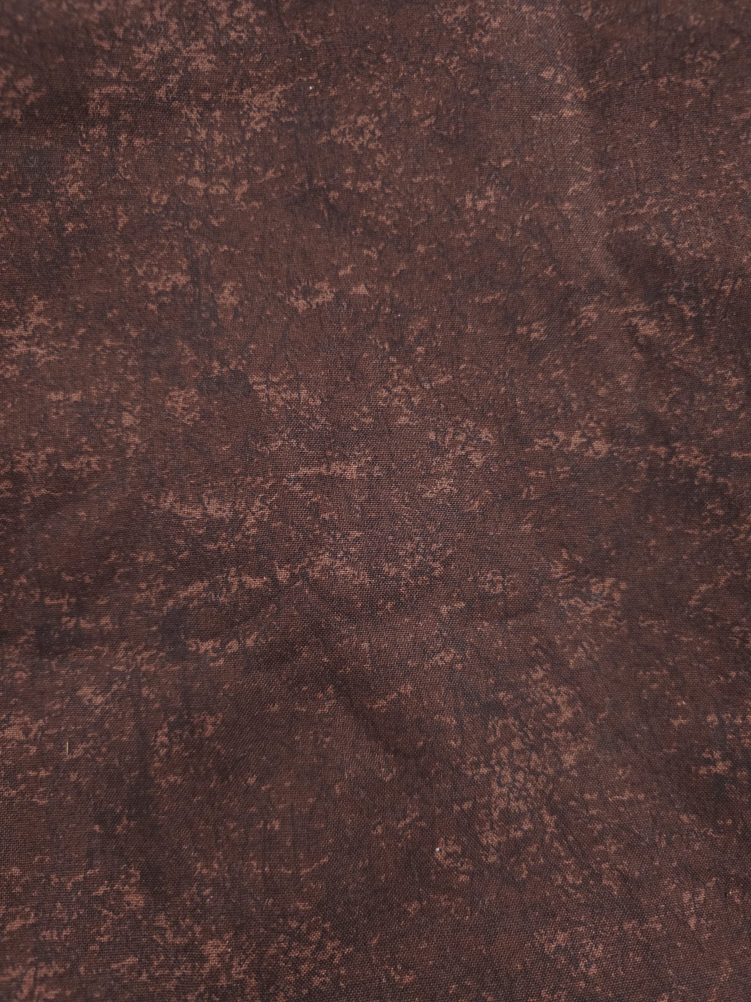 Brown Stone Look Texture Cotton - 2.5m Piece