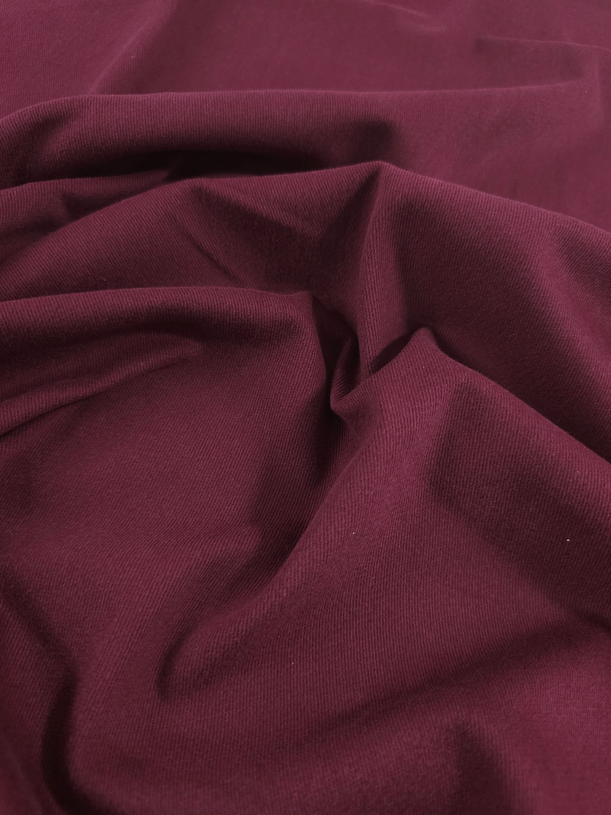 Mulberry Brushed Cotton Twill