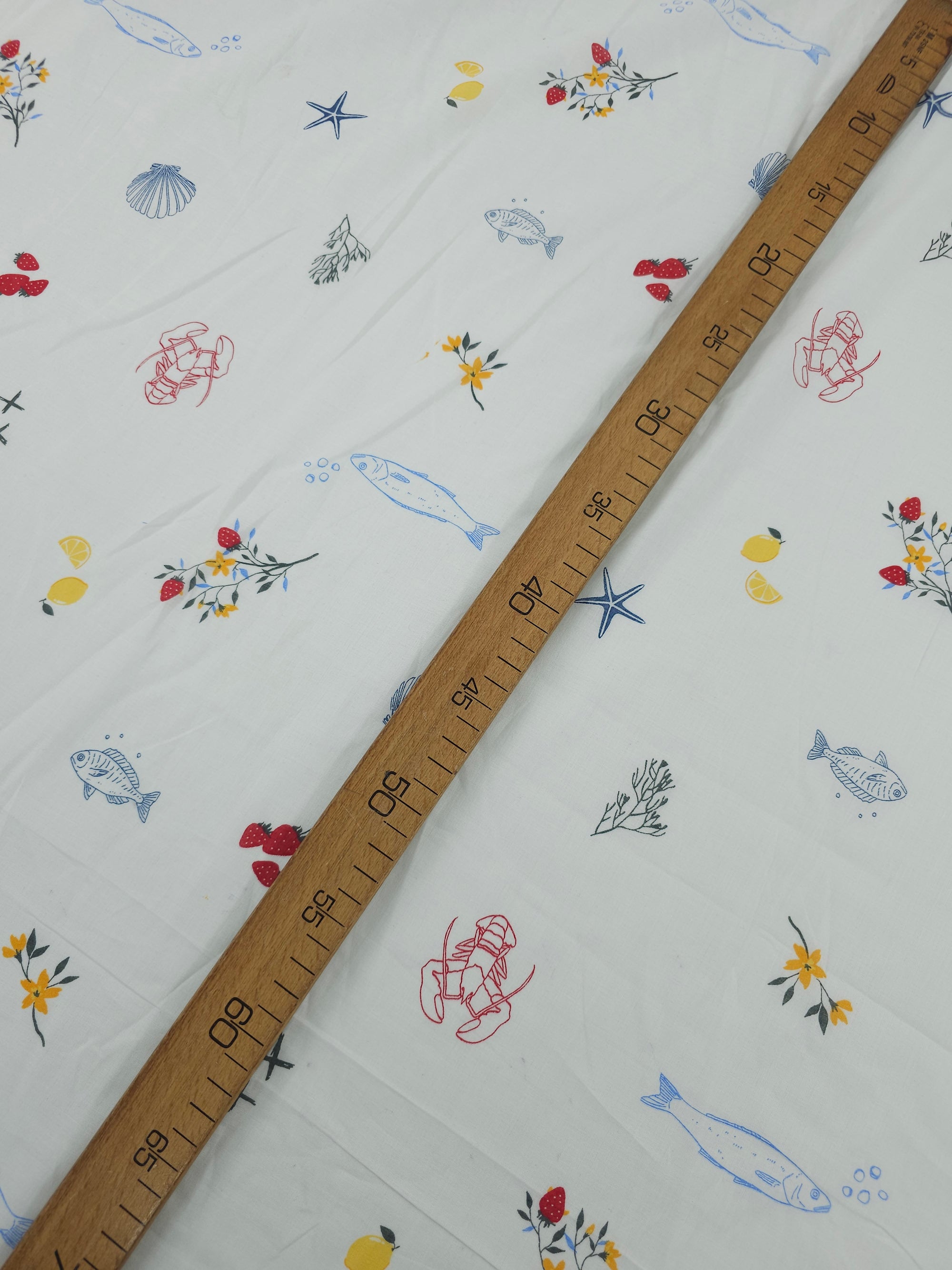 Fruity Sealife Breeze Cotton Voile