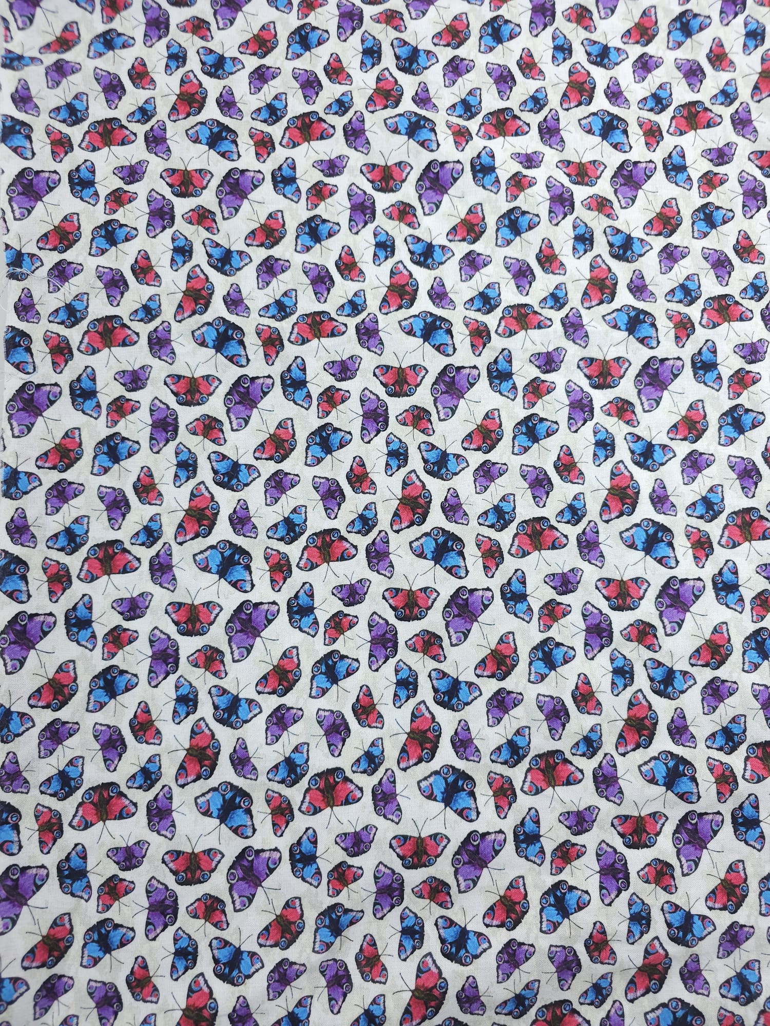 Colourful Butterfly Medley Cotton (Various Sizes)