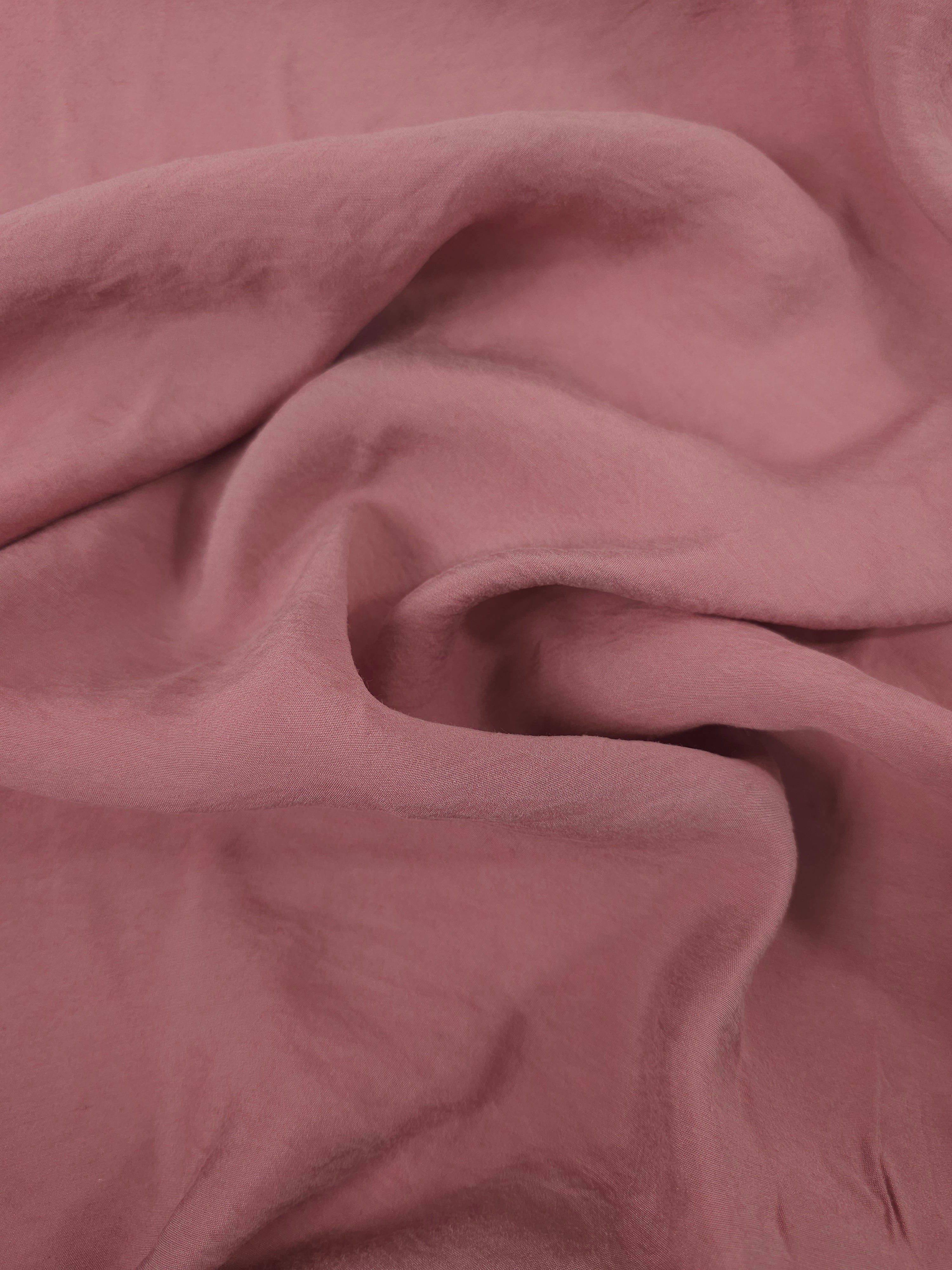 Powder Rose Poly Cupro Modal *DEFECT*