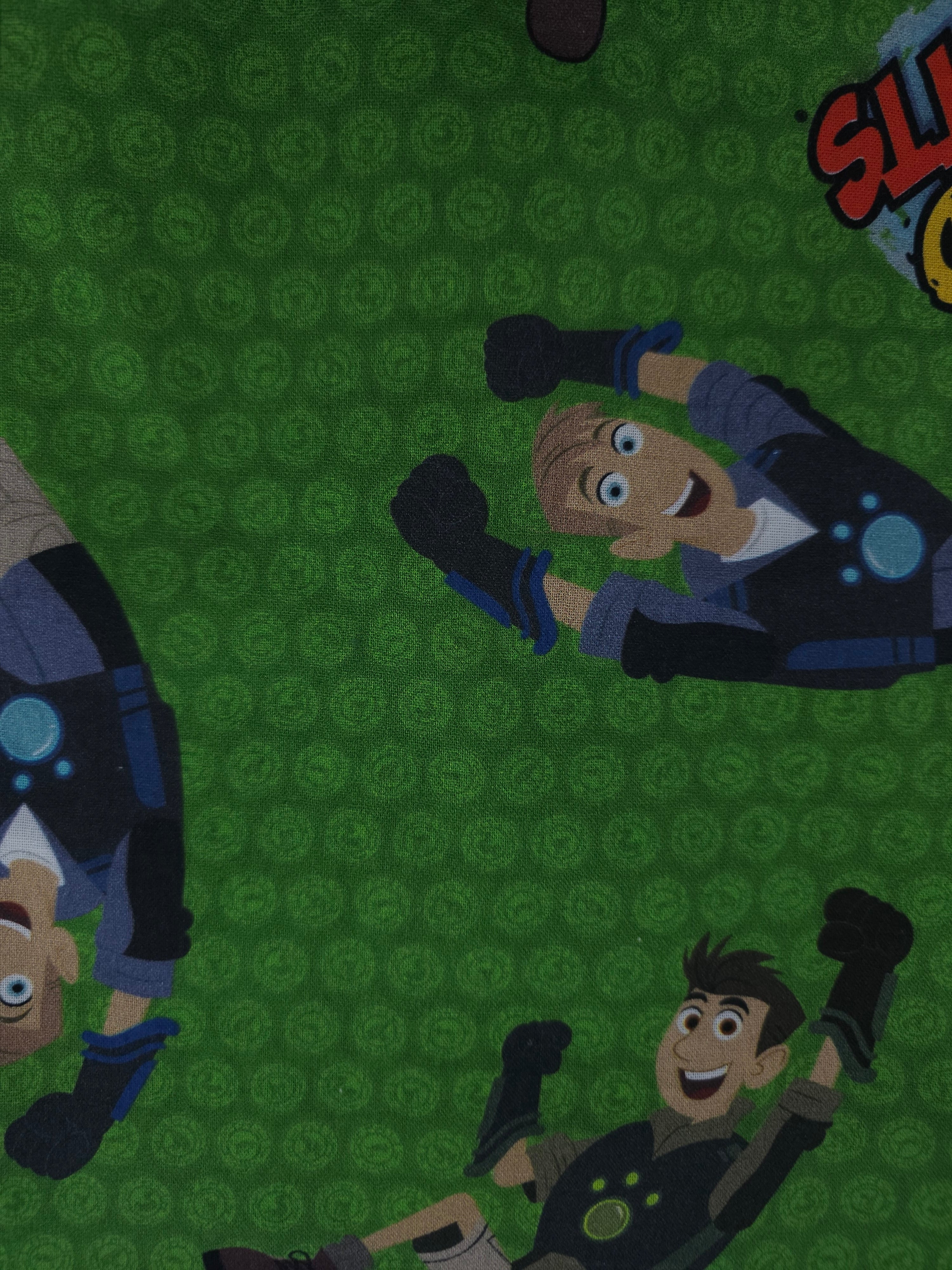 Wild Kratts 100% Cotton - 3.5m Piece