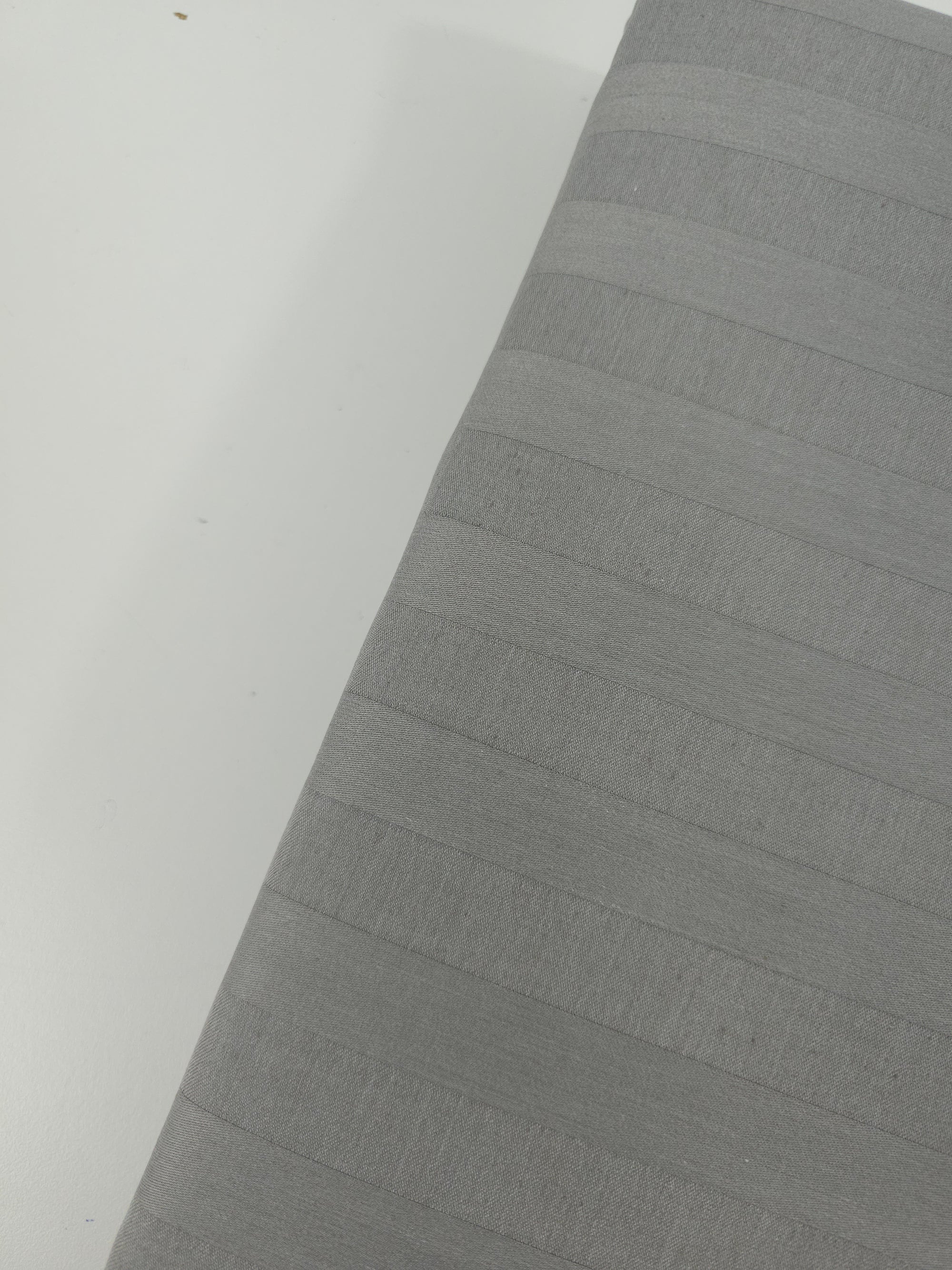 Light Grey Stripe | Duvet Set | 100% Cotton Sateen *READ DESCRIPTION*